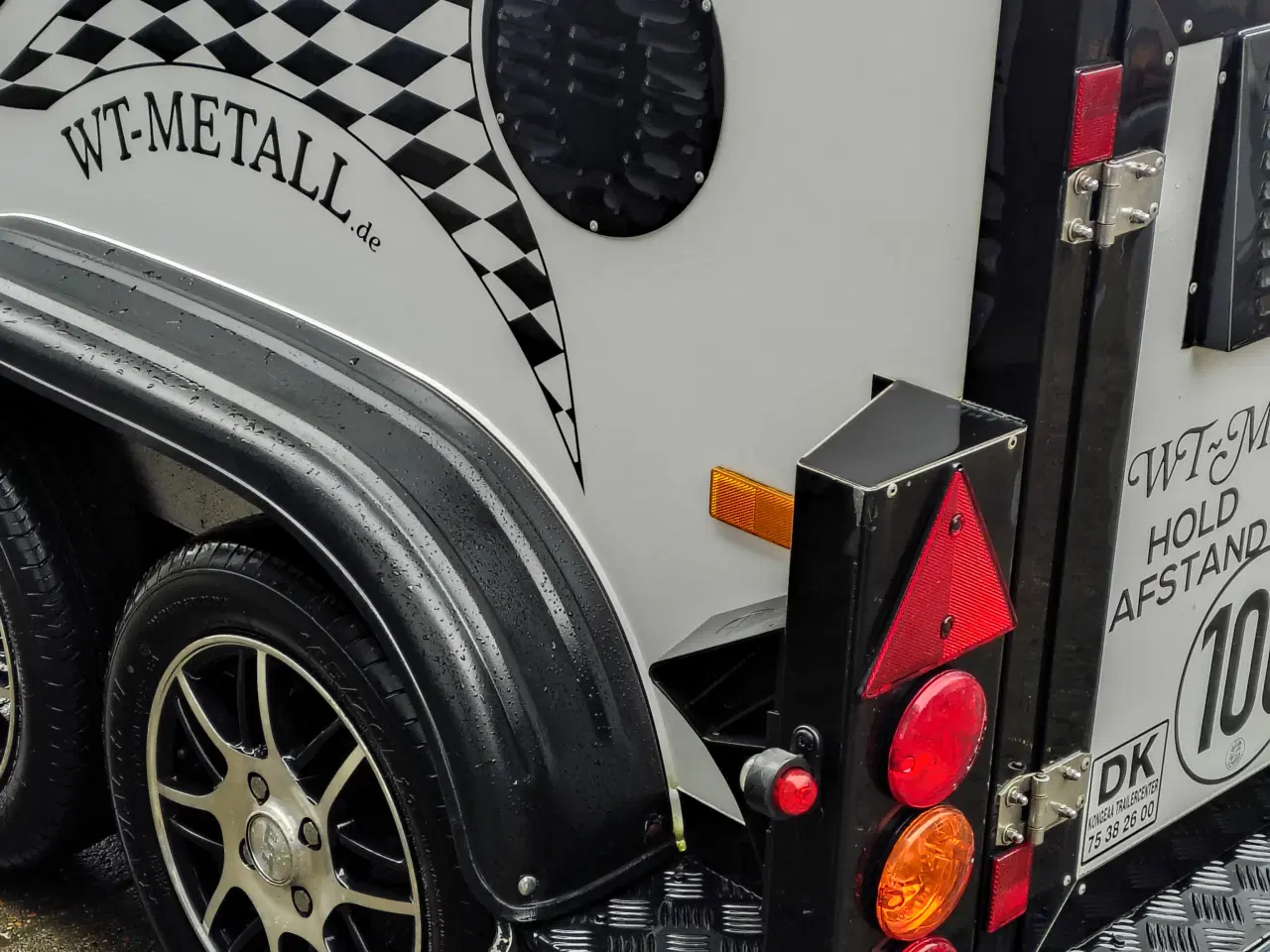 Billede 5 - Wt metall hundetrailer 4 rum 