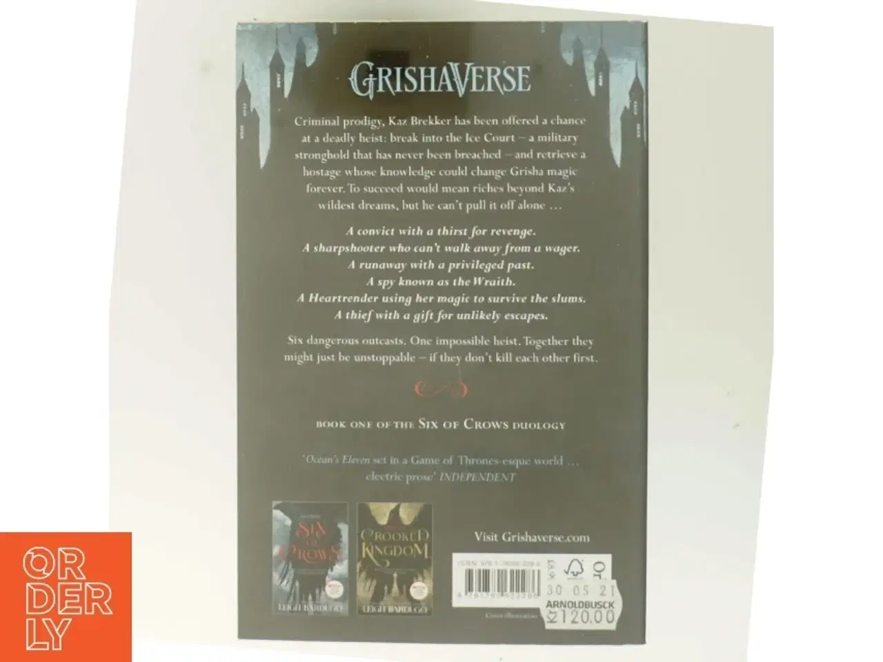 Billede 3 - Six of Crows af Leigh Bardugo (Bog)