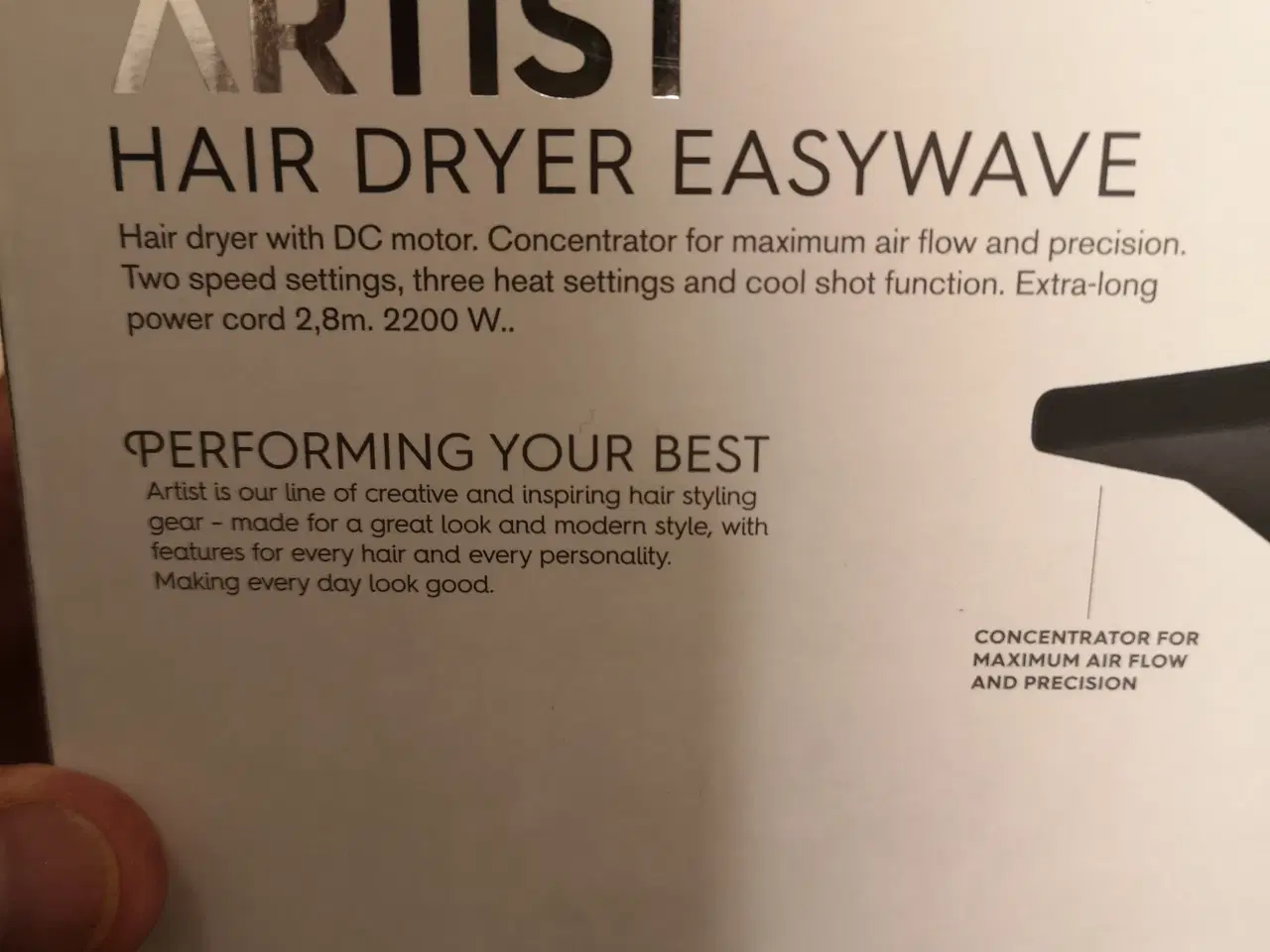 Billede 5 - OBH Hårtørreren.