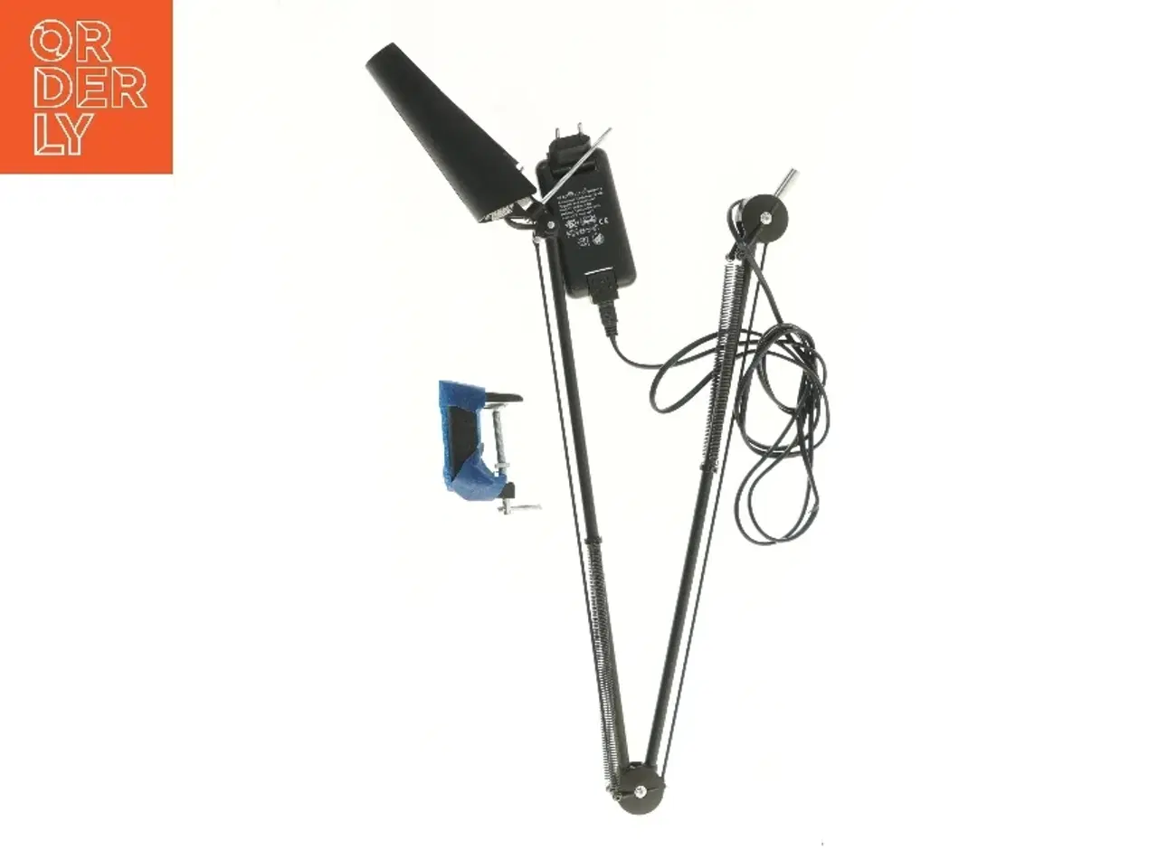 Billede 2 - Arkitektlampe med bordklemme fra Flex Plug (str. 100 cm)