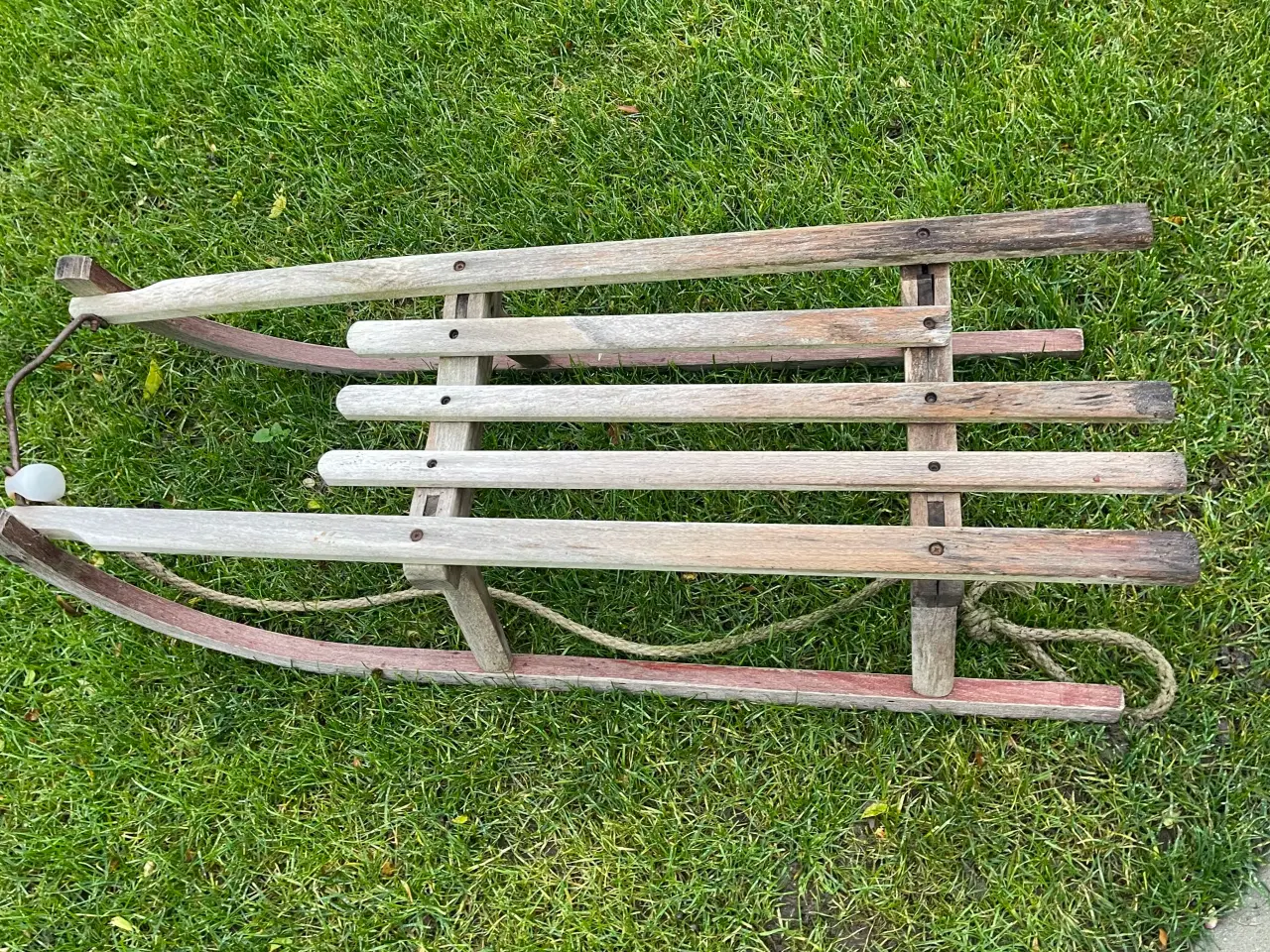 Billede 2 - Træ kælk retro