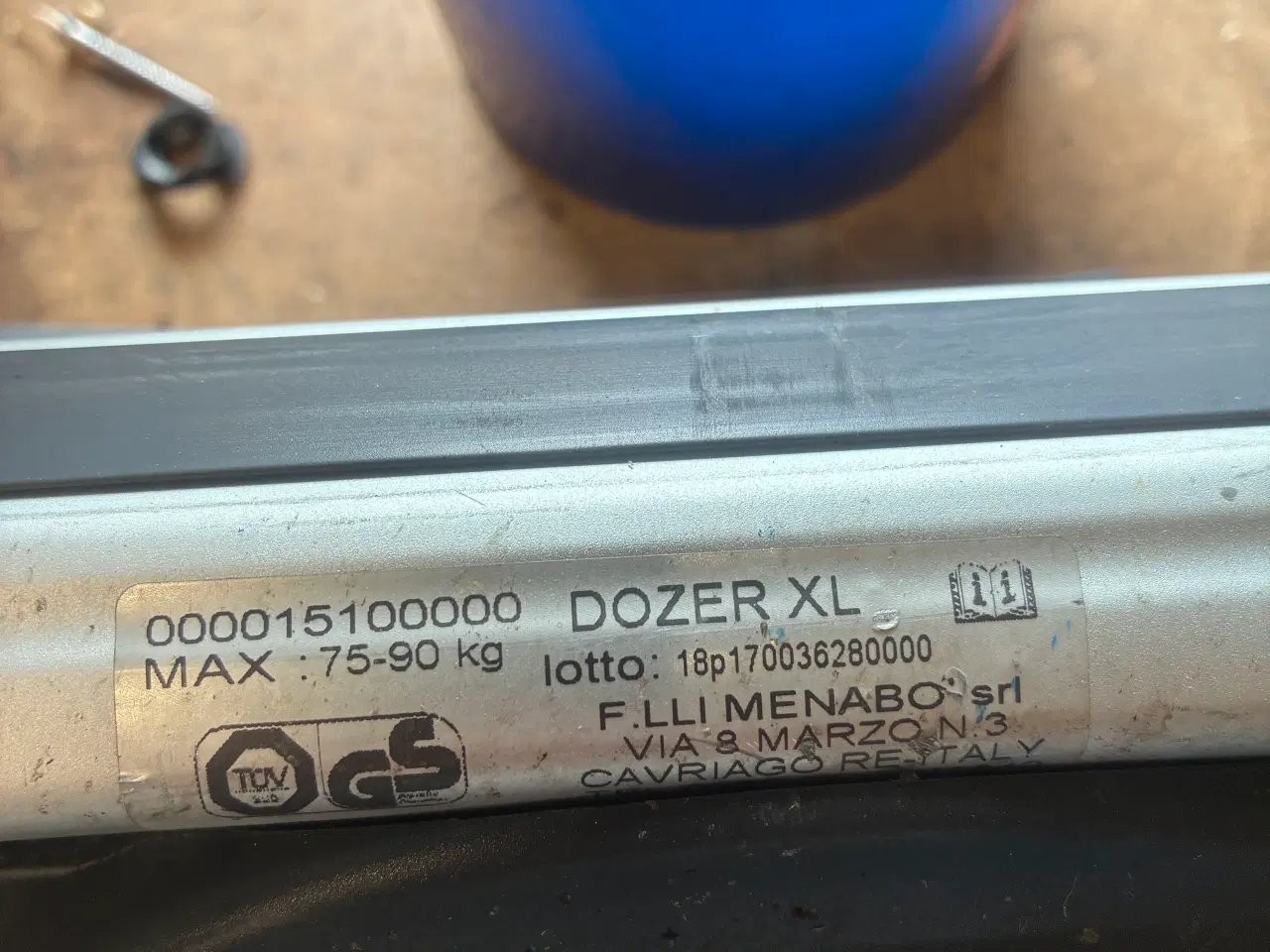 Billede 2 - Menabo Dozer XL - Tagbøjler - 135 cm - Universal