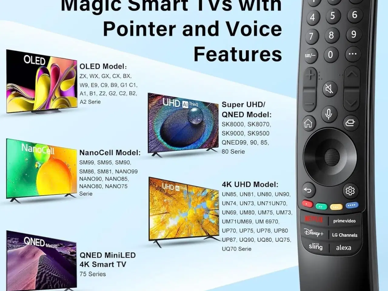 Billede 9 - LG Smart TV MR24GA / AKB76045003 Fjernbetjening