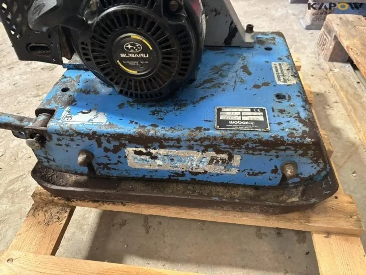 Billede 10 - Weber CF2R pladevibrator