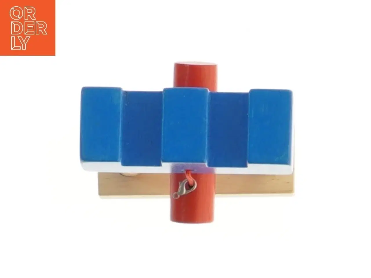 Billede 2 - Trælegetøj med klokke fra Eddu Toy (str. 13x9x3 cm)