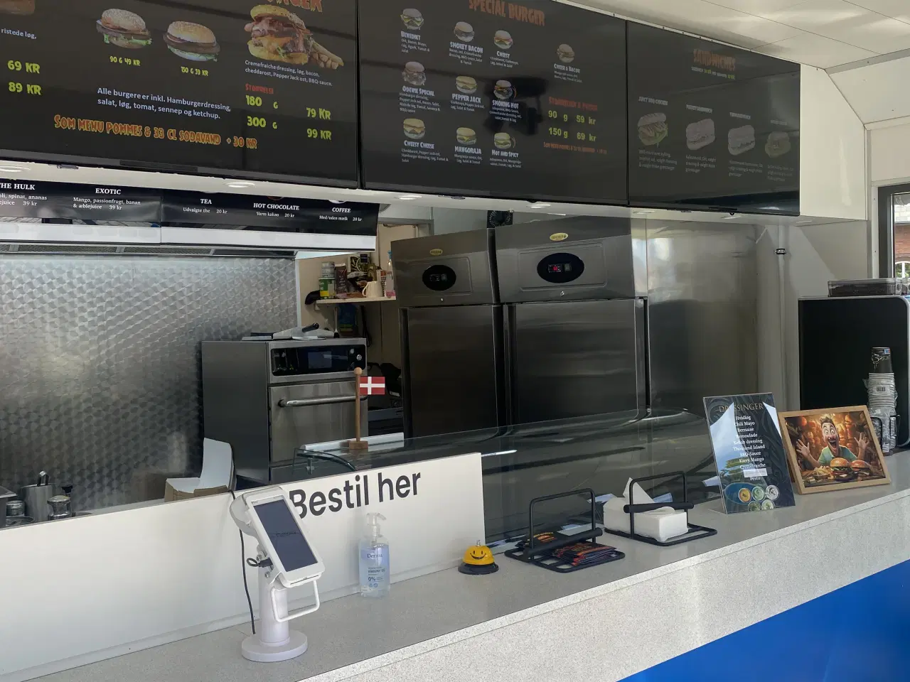 Billede 5 - Totalrenoveret grillbar i hjertet af Odense til sa