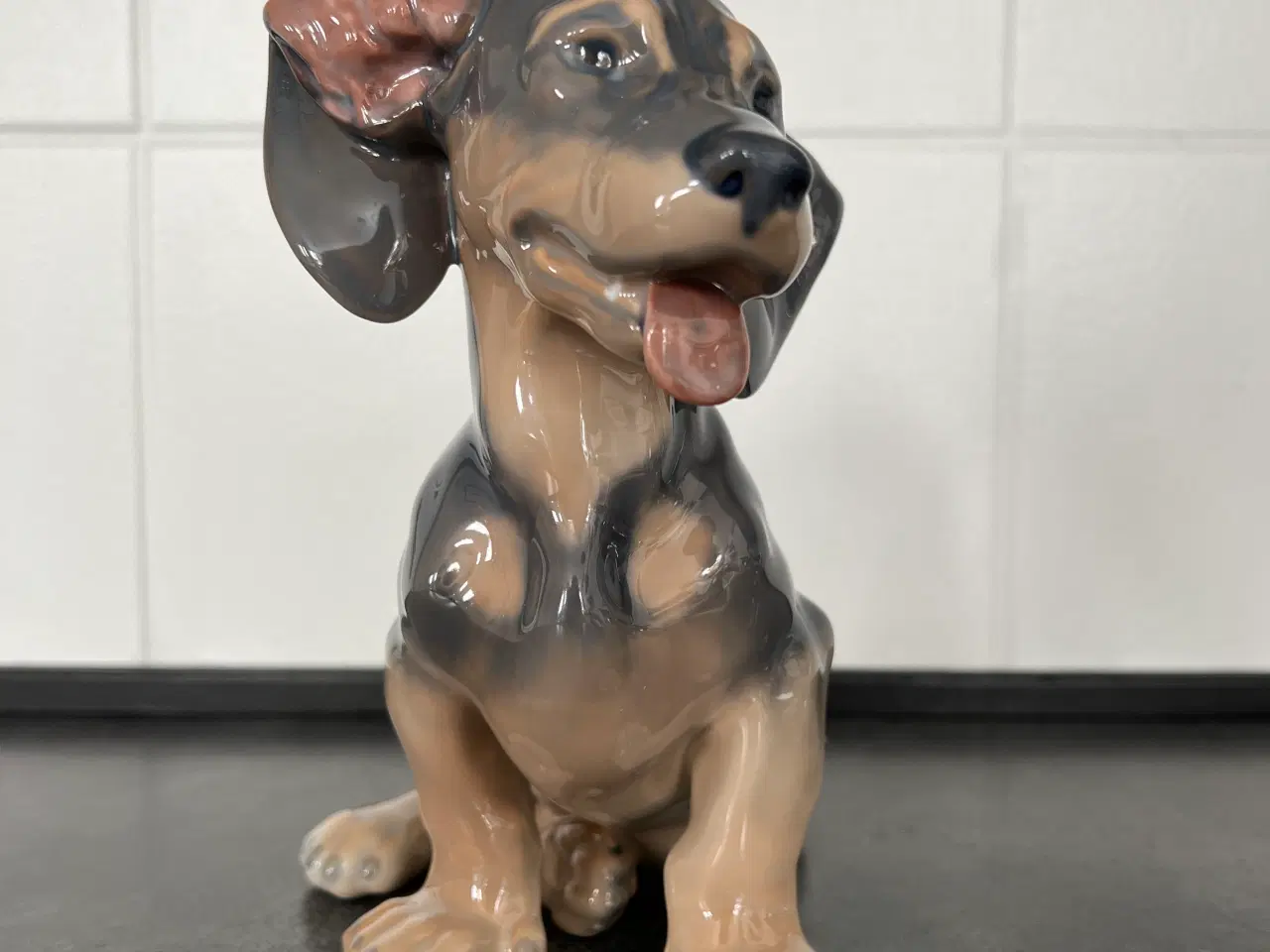 Billede 1 - Royal Copenhagen Stor Gravhund