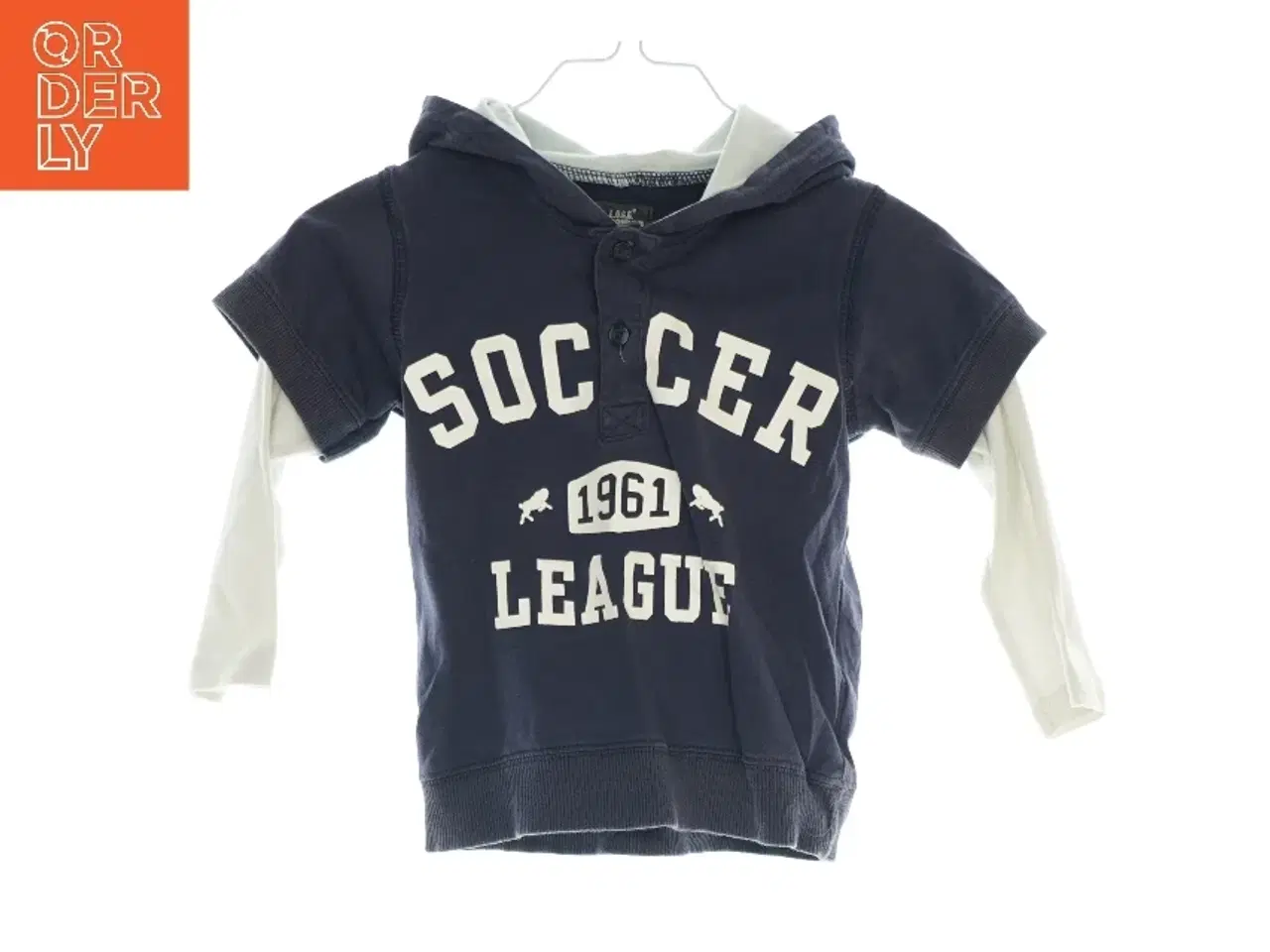 Billede 1 - Bluse med hætte fra H&M (str. 86)