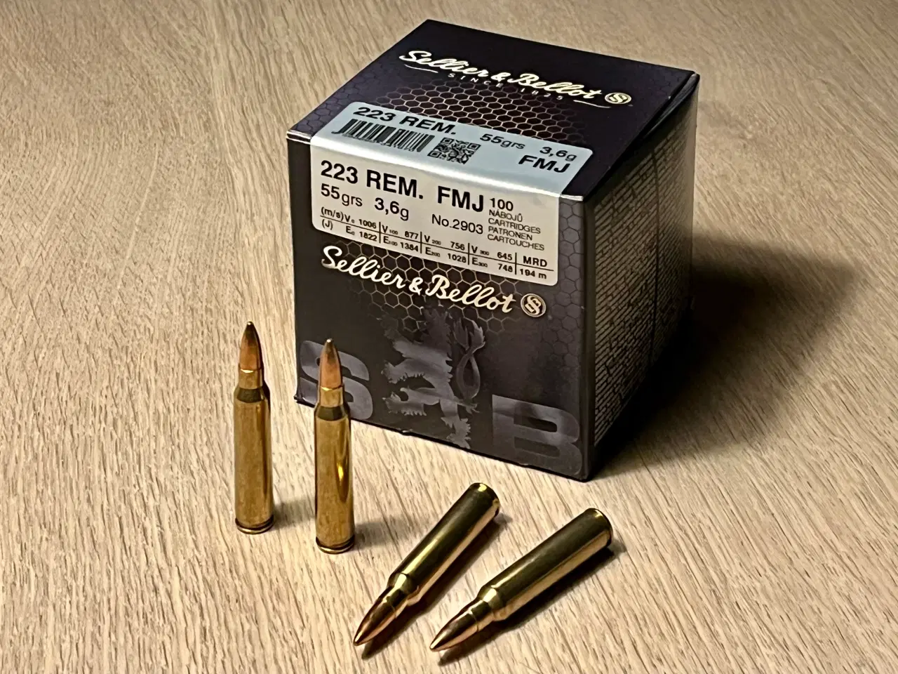 Billede 1 - .223 ammunition (ialt 1.847 stk)