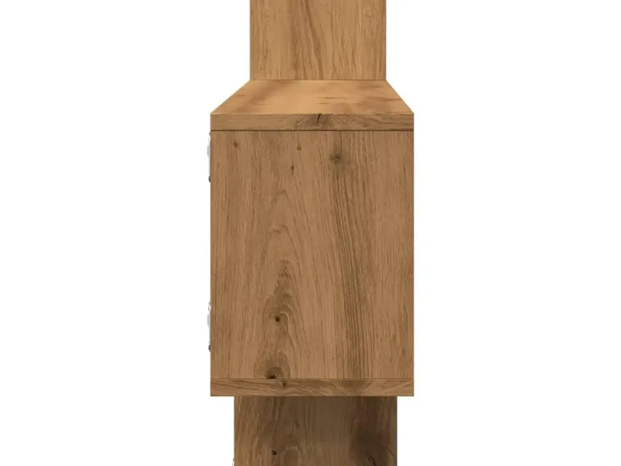 Billede 5 - Væghylde 167,5x18x68 cm konstrueret træ egetræsfarve