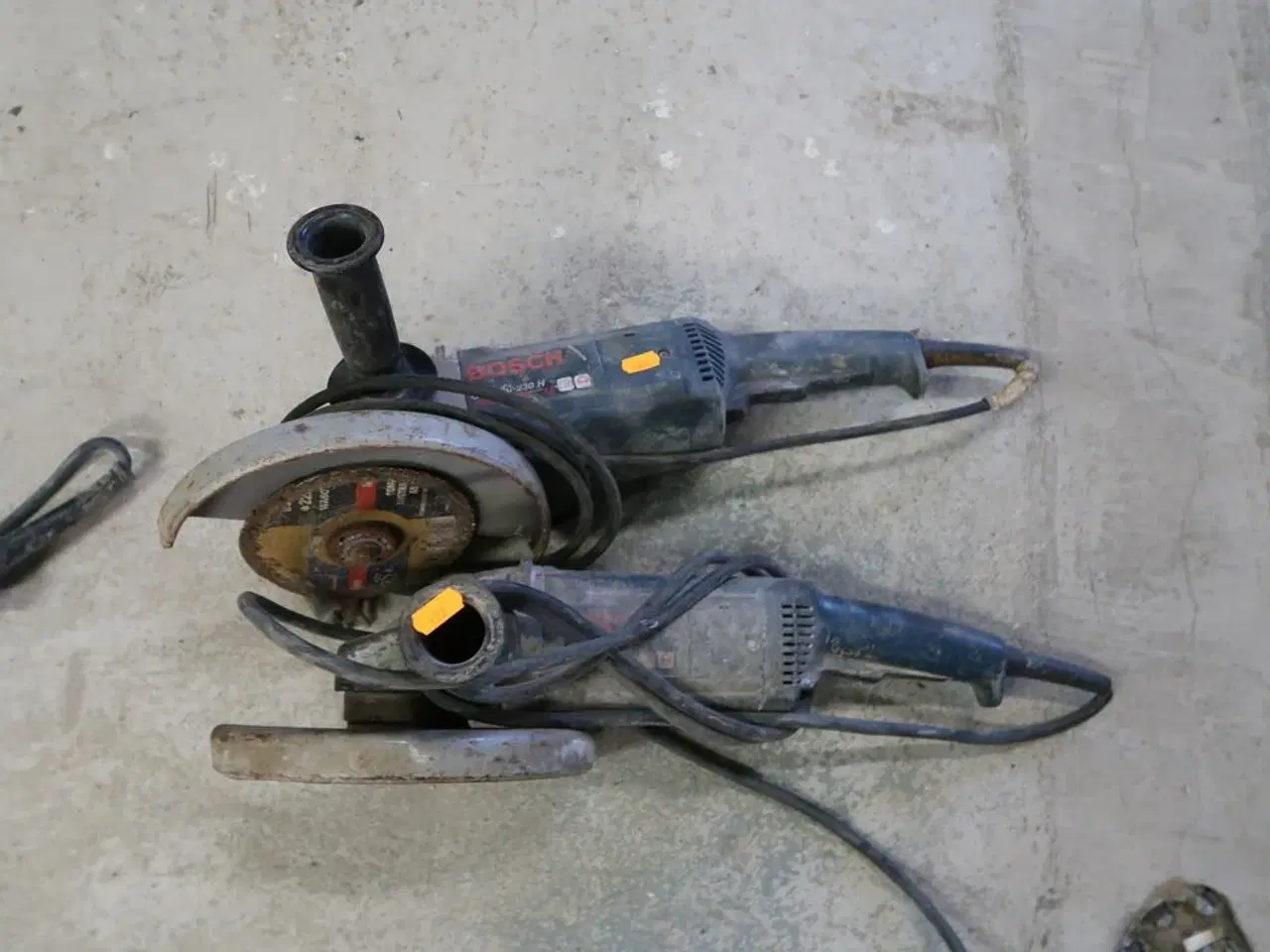 Billede 1 - 2 stk. vinkelslibere BOSCH, MAKITA