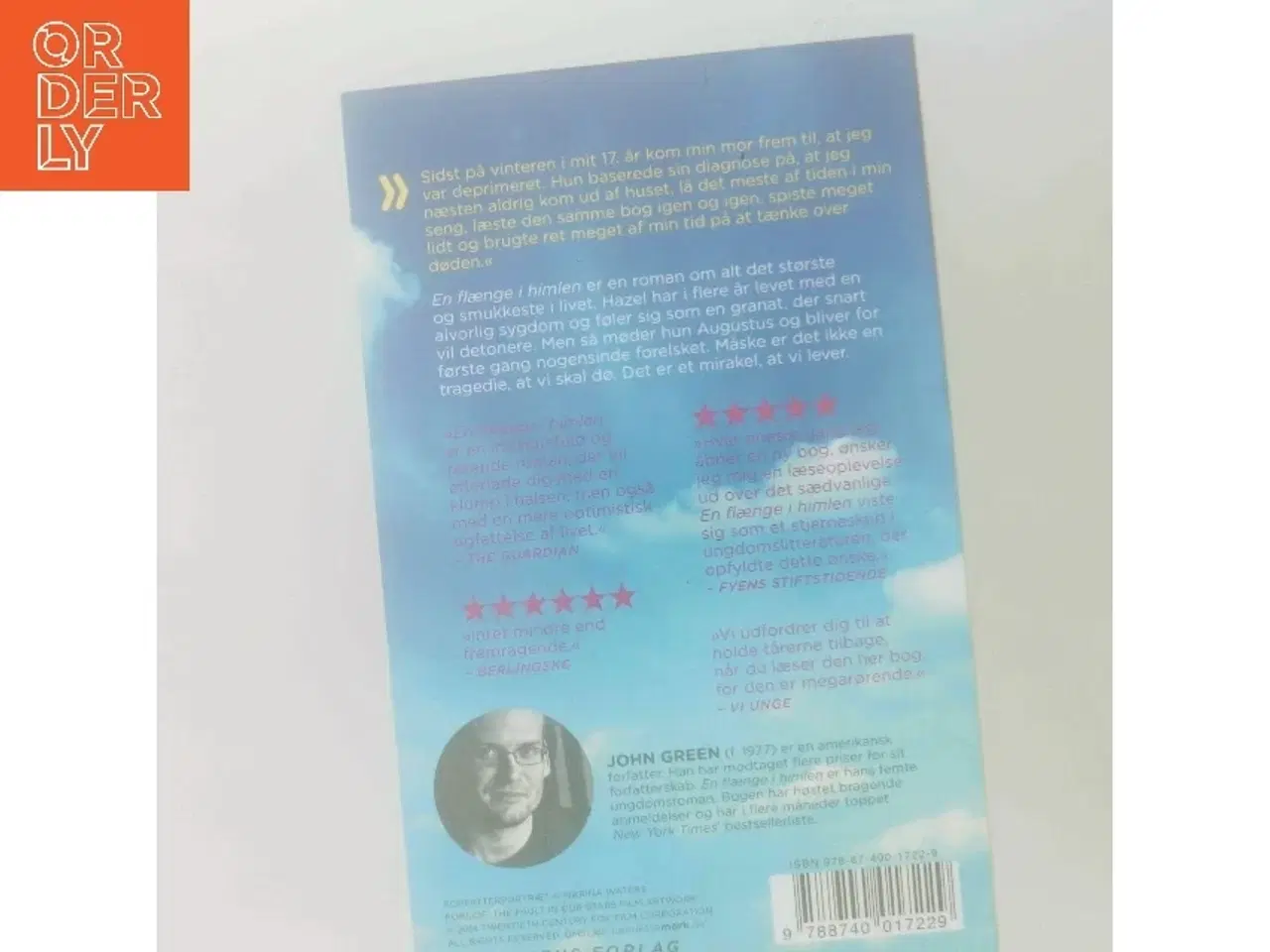 Billede 3 - En flænge i himlen af John Green (f. 1977) (Bog)