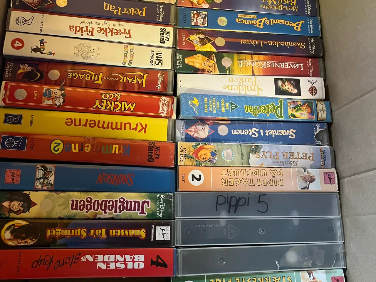 Billede 2 - VHS bånd - Hele matadorserien & blandede børnefilm