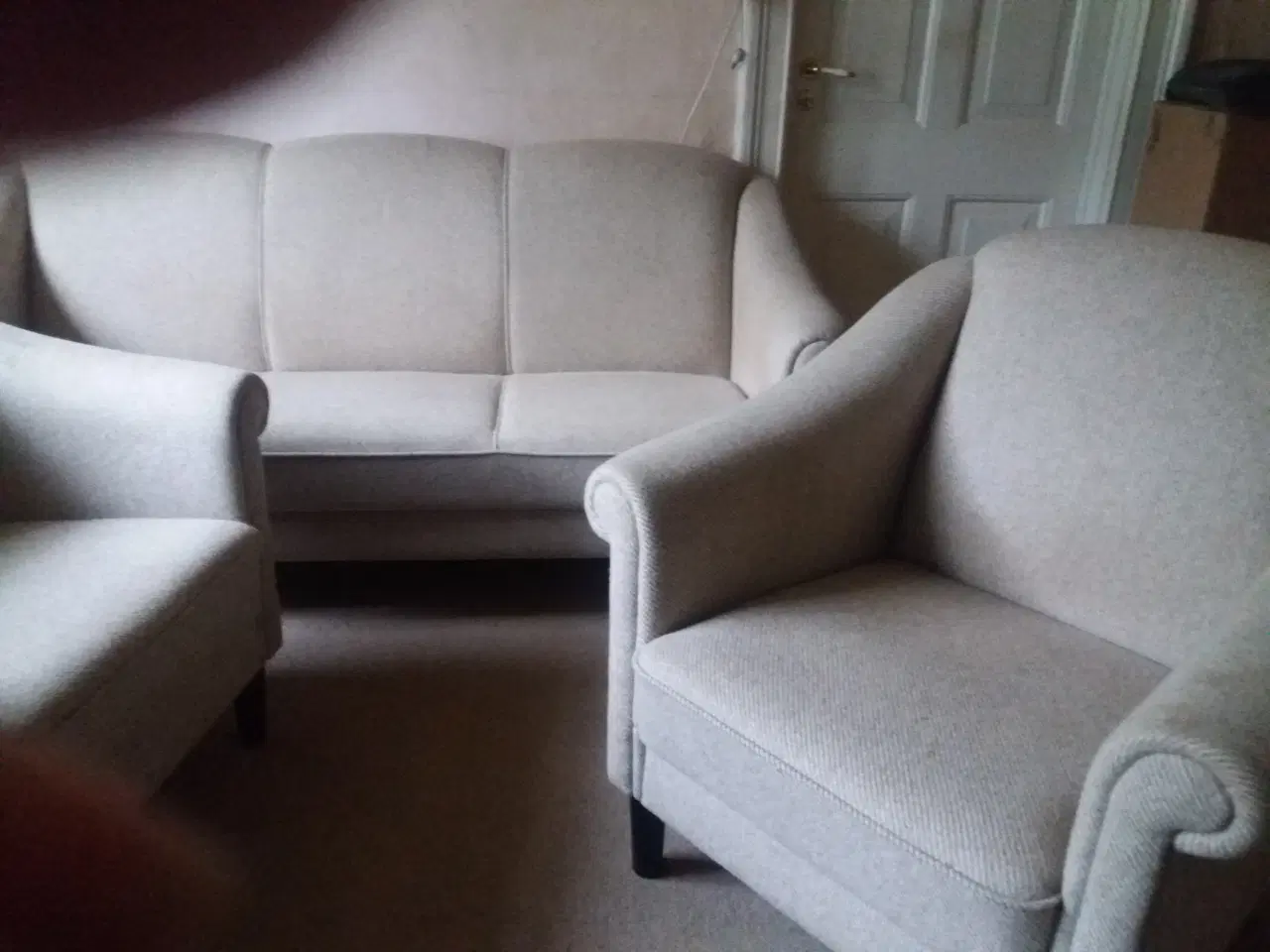 Billede 1 - 3 pers. sofa og 2 lænestole