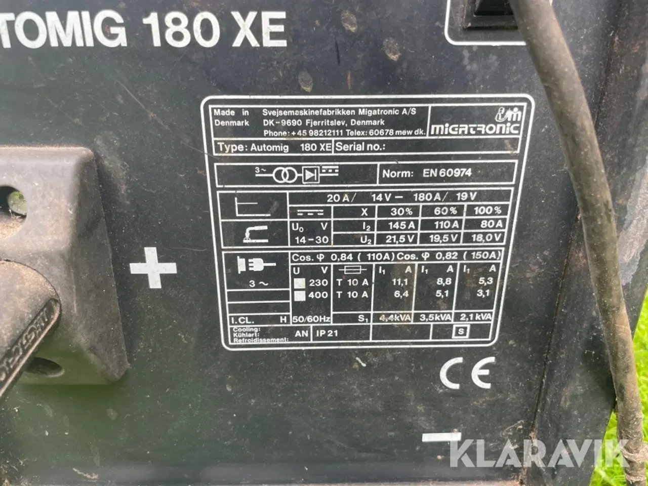 Billede 8 - Svejsemaskine Migatronic 180 XE