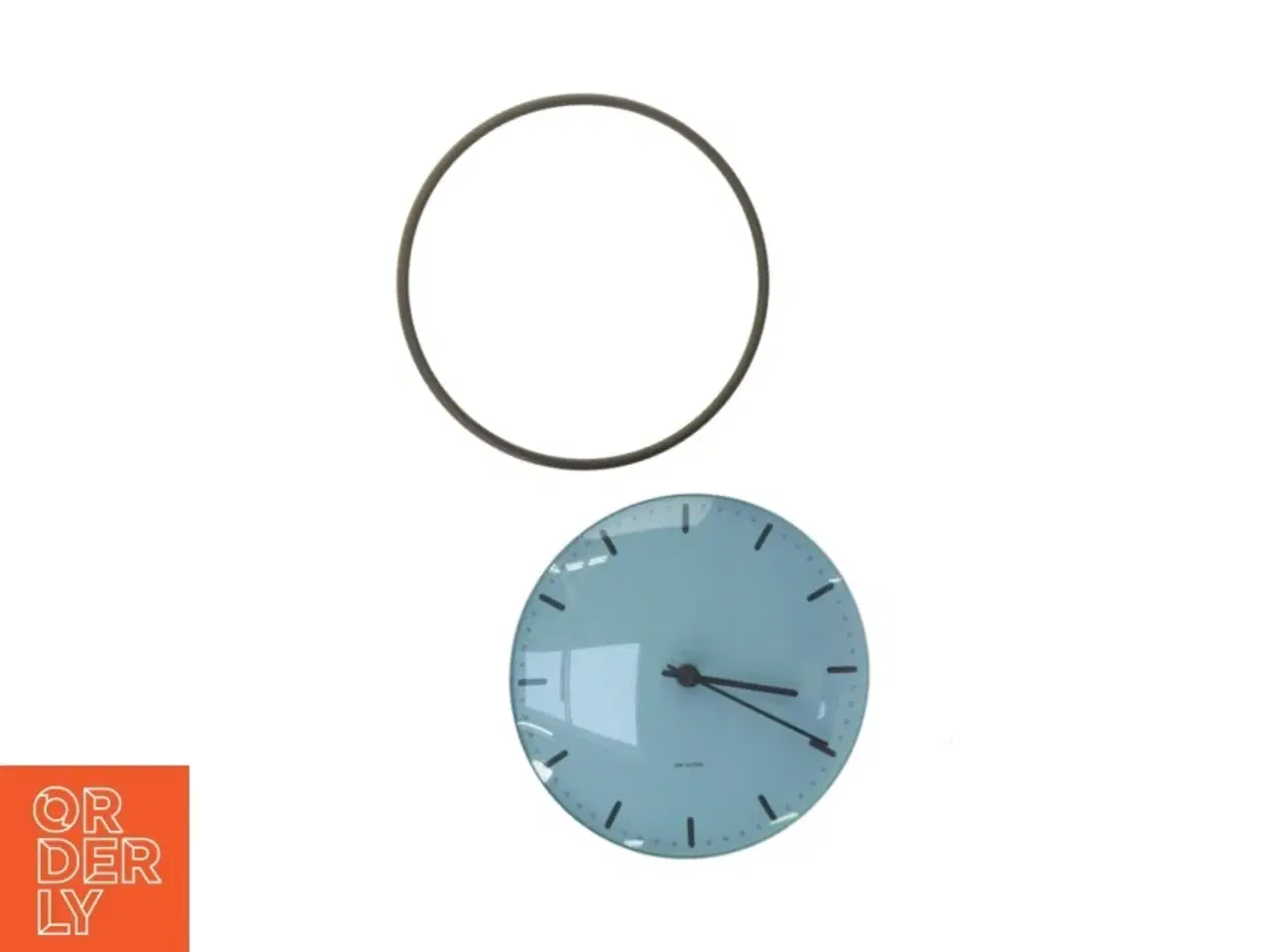 Billede 3 - City Royal Blue Hall Wall Clock fra Arne Jacobsen (str. 21 x 4 cm)