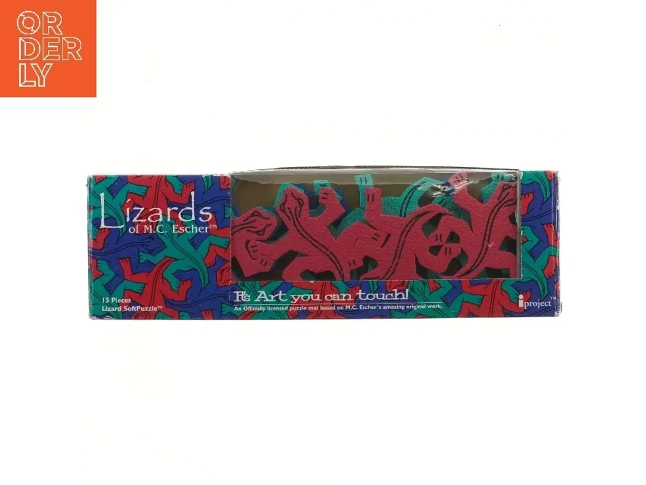 Billede 1 - M.C. Escher puslespil med firben