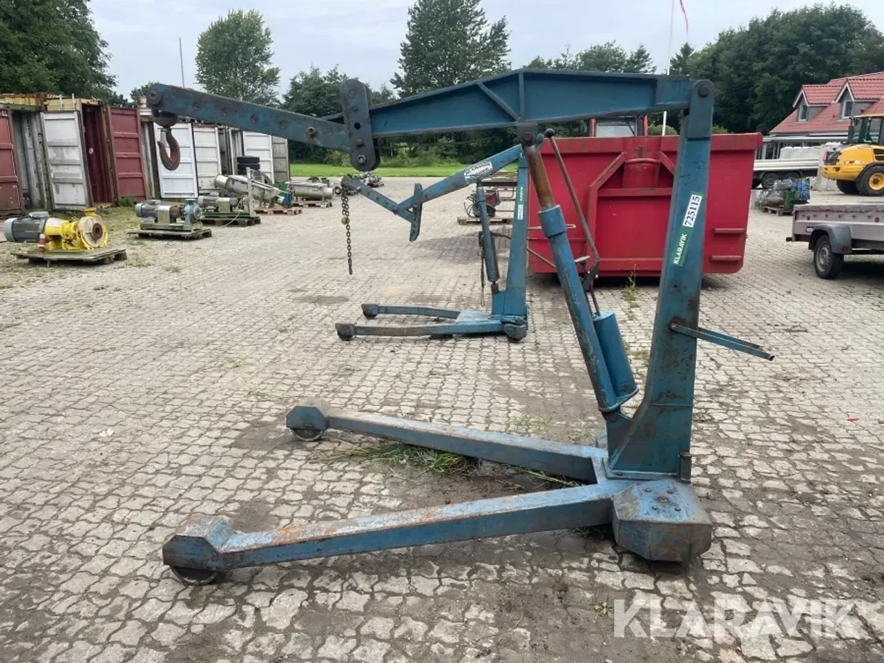 Billede 6 - Værkstedskran Refix 2500kg