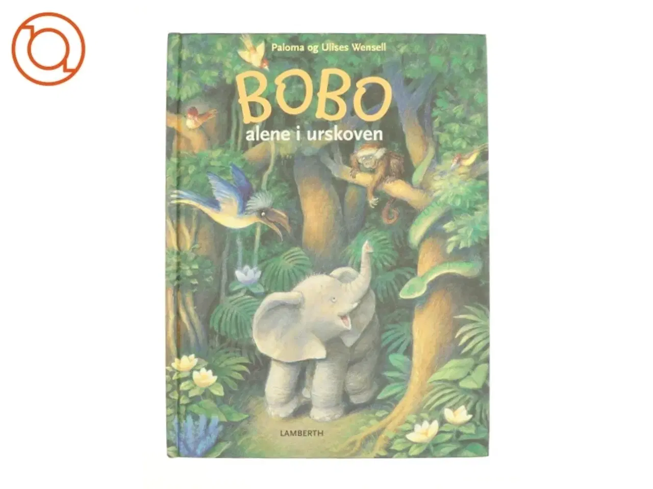 Billede 1 - Bobo alene i urskoven af Paloma og Ulises Wensell (Bog)