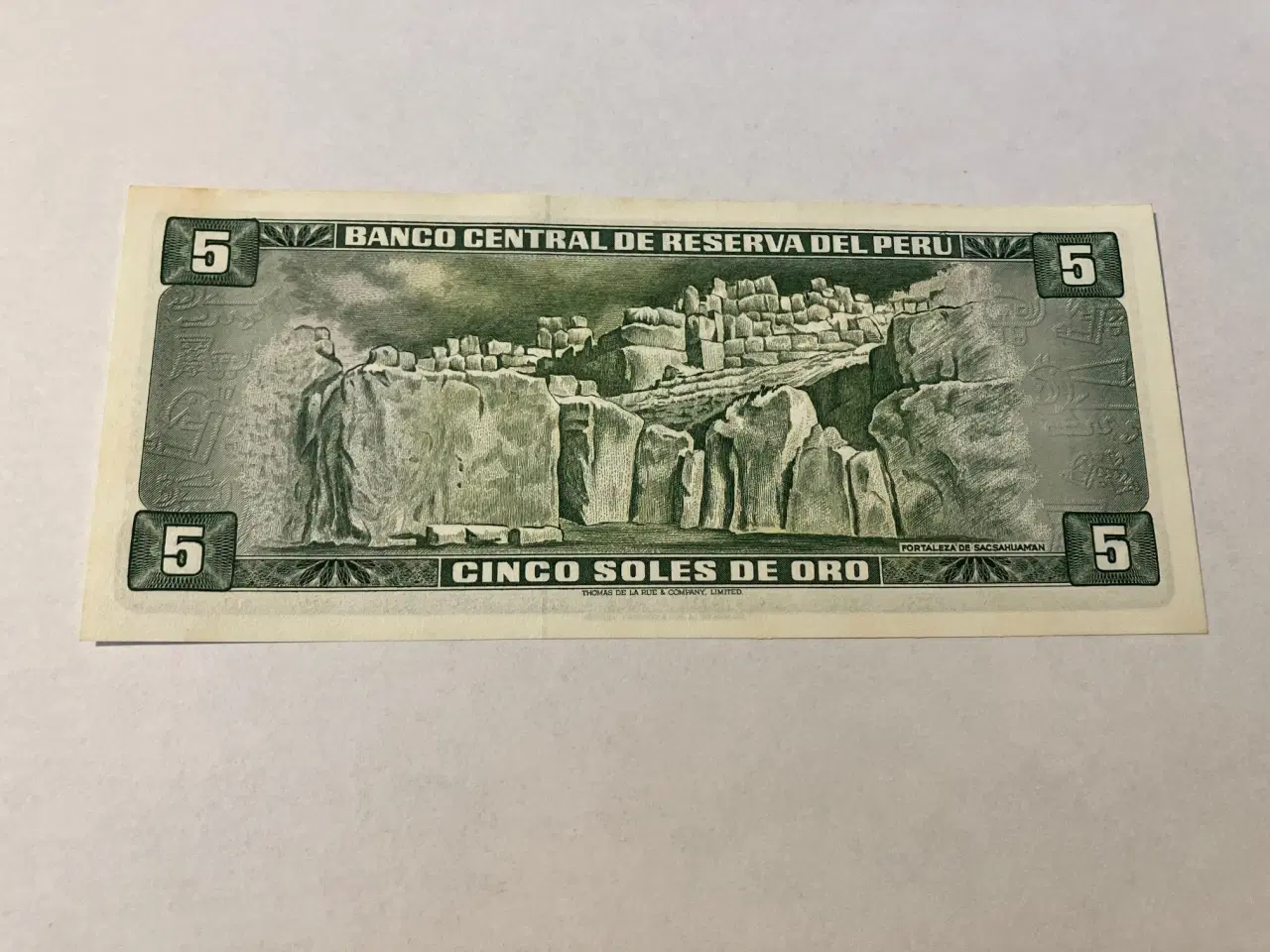 Billede 2 - 5 Soles De Oro Peru