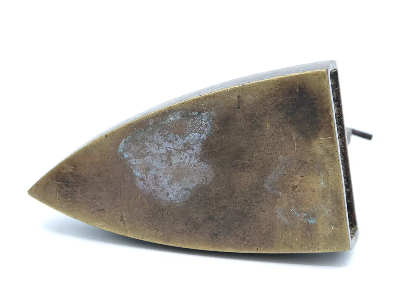 Billede 5 - Dansk messing strygejern No. 7 ca. 1850