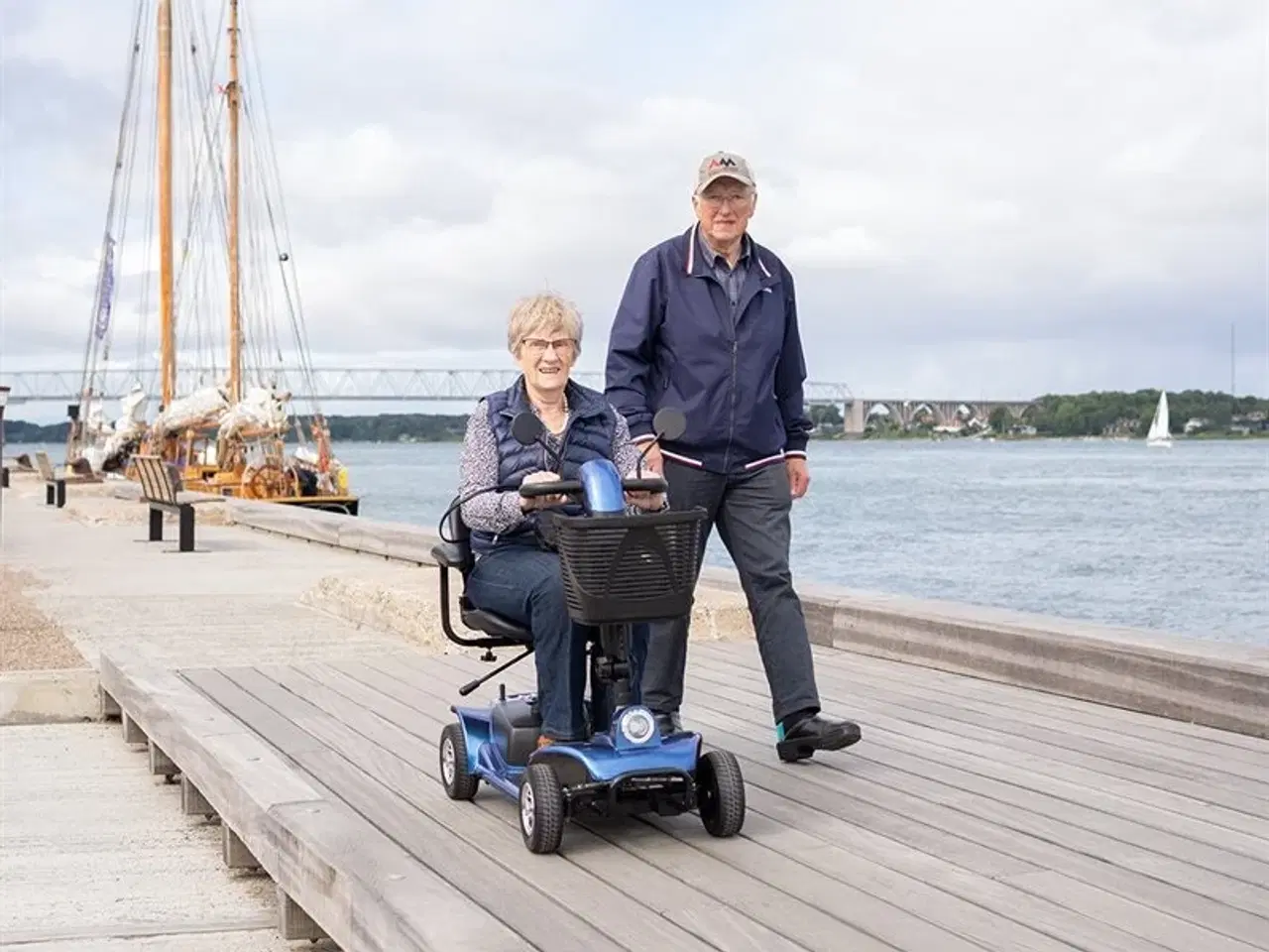 Billede 6 - Lindebjerg Elscooter LM 140 - Blå