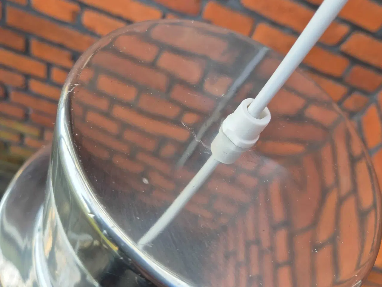 Billede 13 - Stålblank retrolampe fra Louis Poulsen 