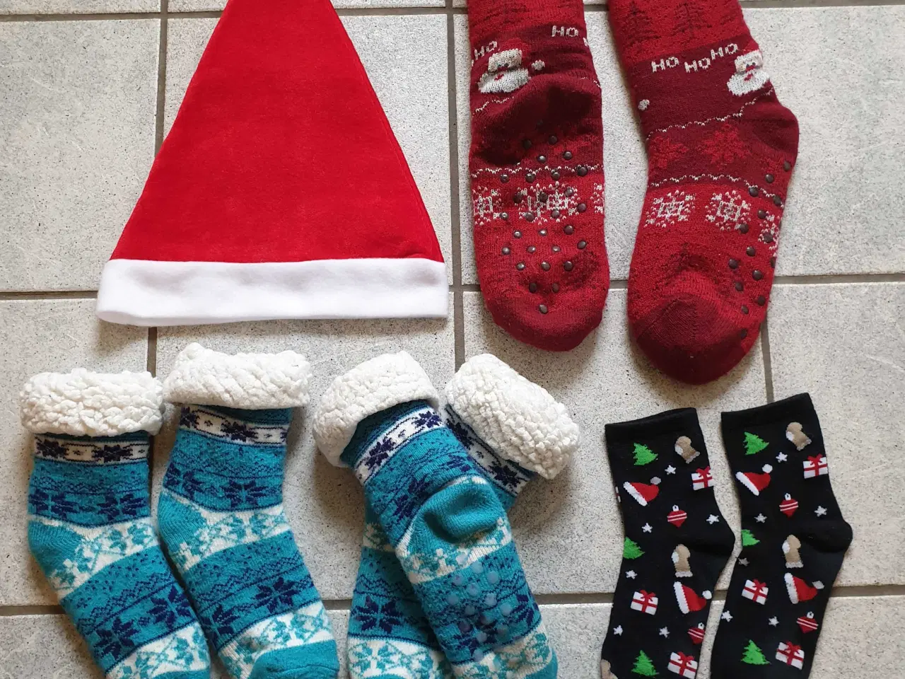 Billede 5 - Julestrik- Hyggestrømper