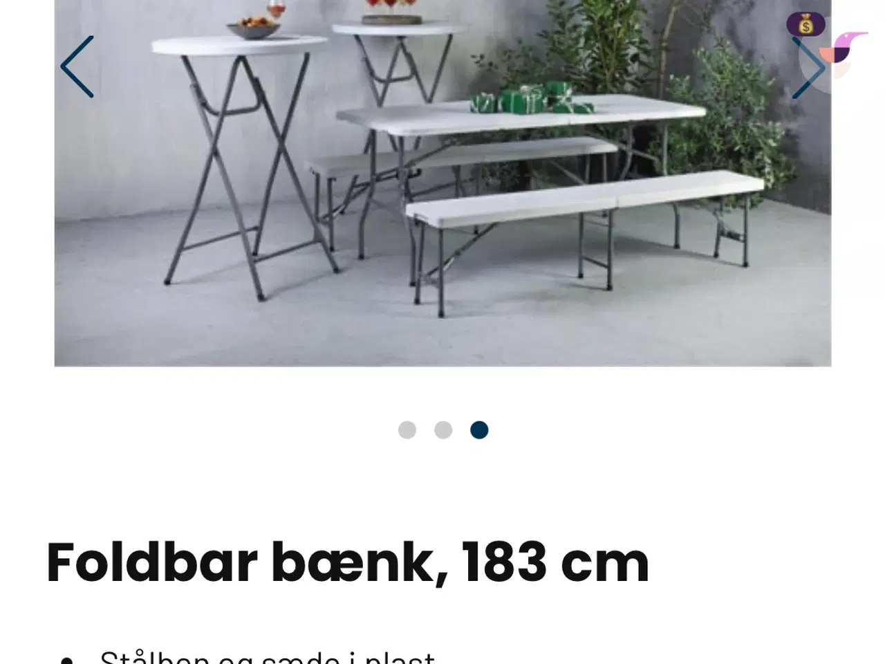 Billede 10 - Foldeborde og foldebænke