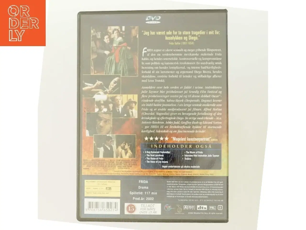 Billede 3 - Frida med Salma Hayek (DVD)