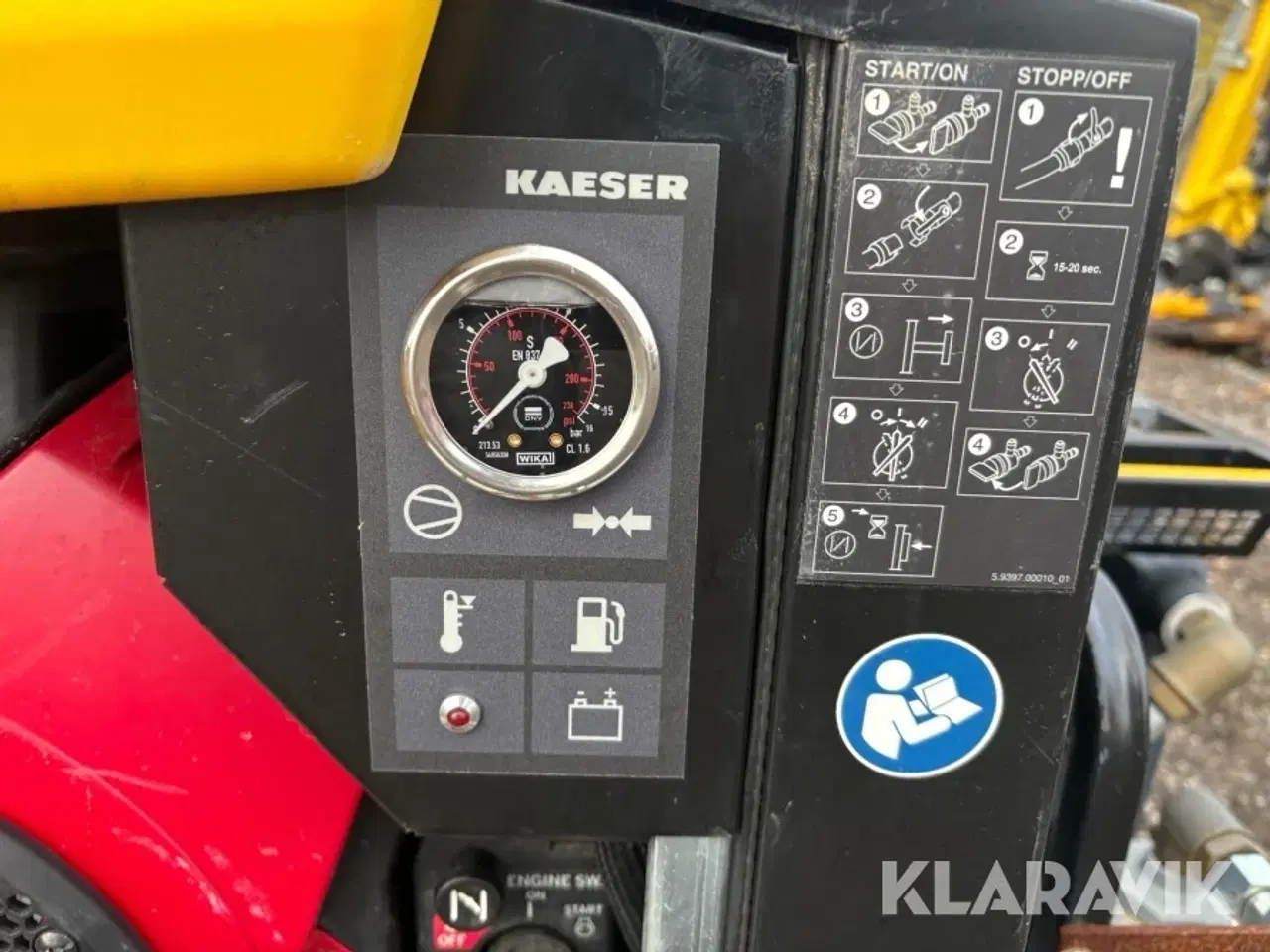 Billede 6 - Mobil kompressor Kaeser M17 med udtræksplatform
