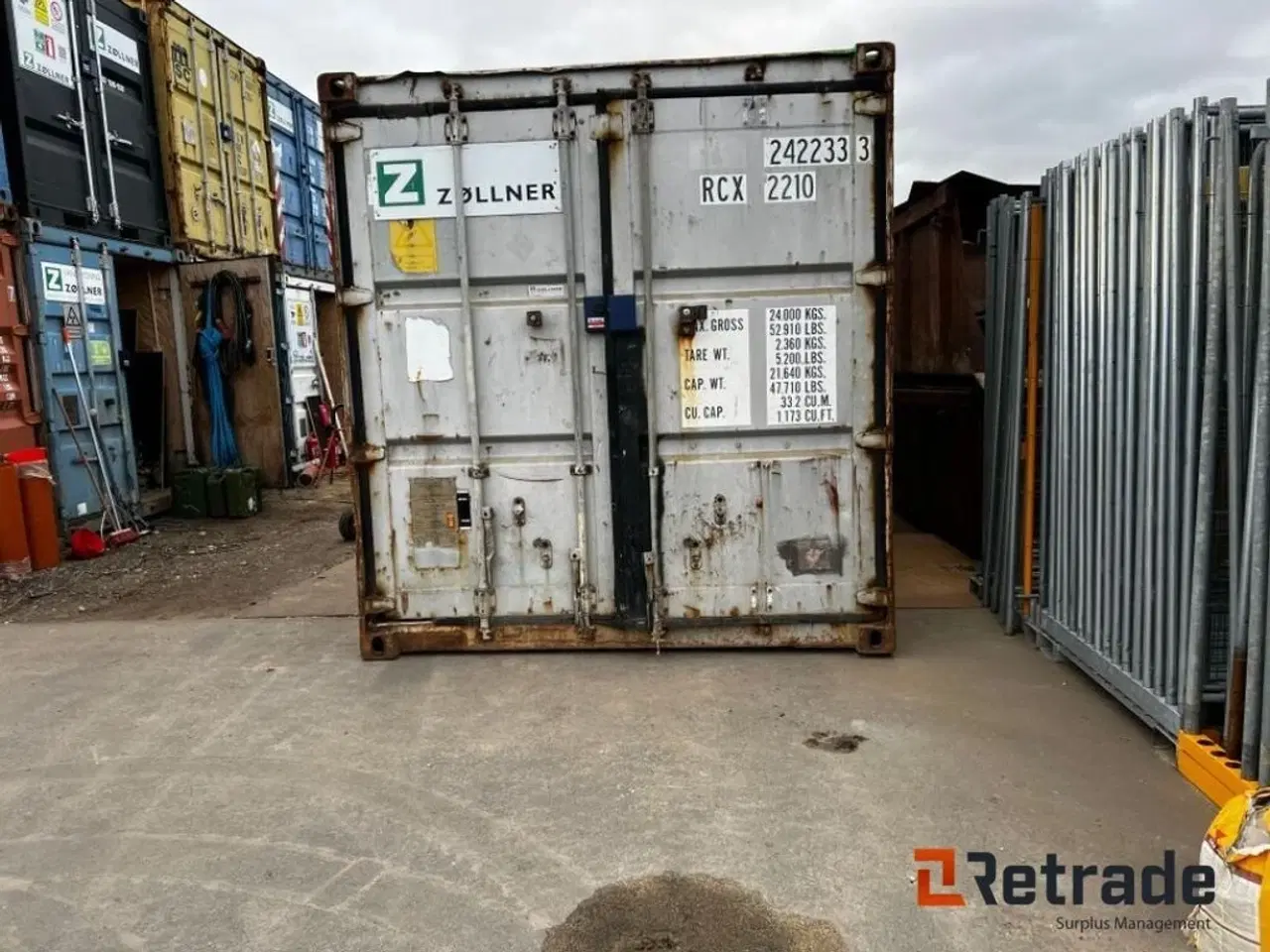 Billede 1 - - - - 20 Fods Container