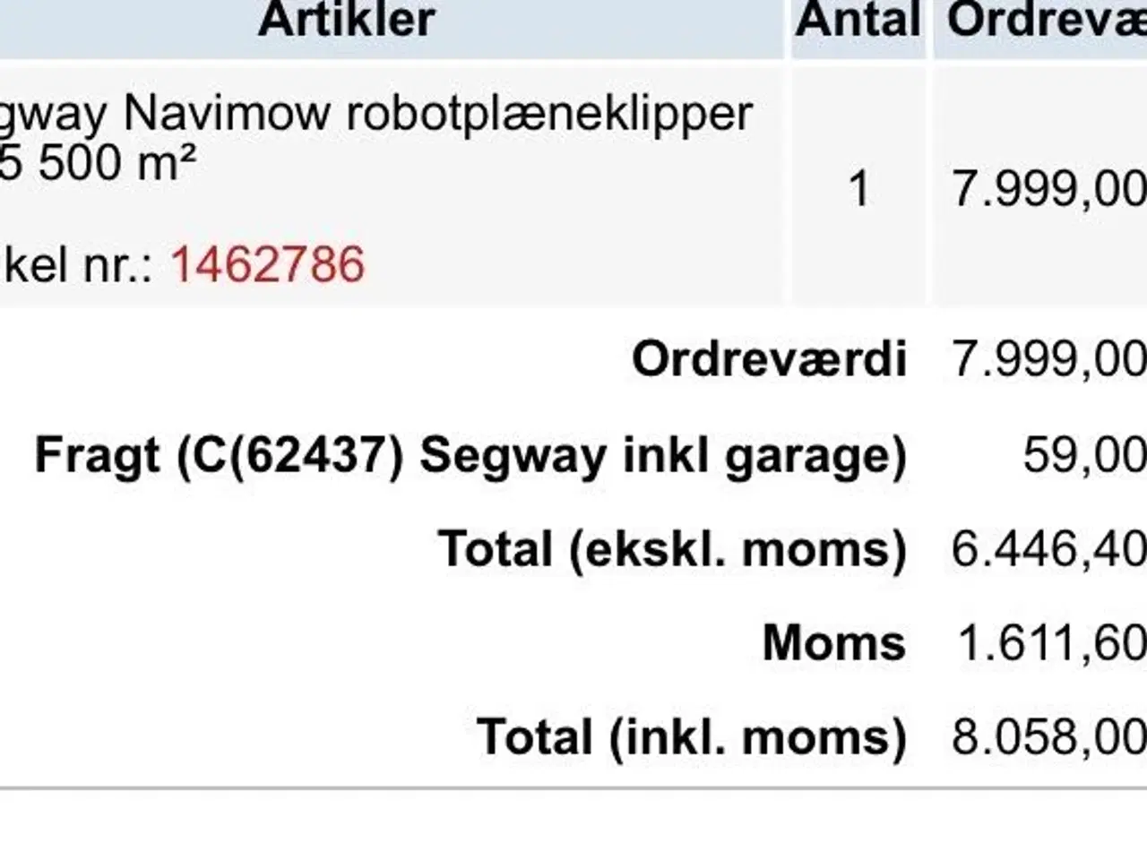 Billede 4 - Segway robotplæneklipper
