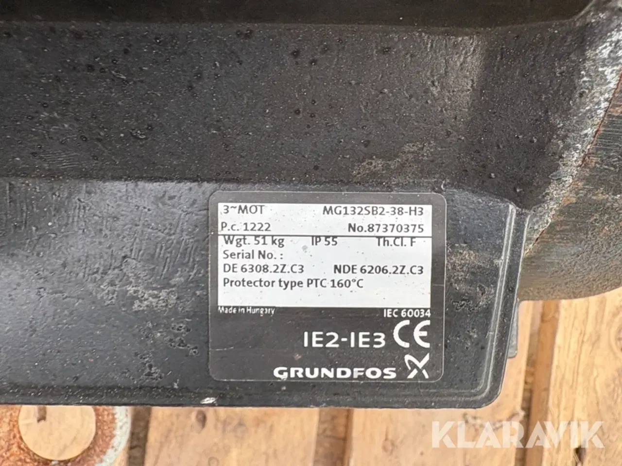 Billede 9 - Elektromotor 7,5 KW