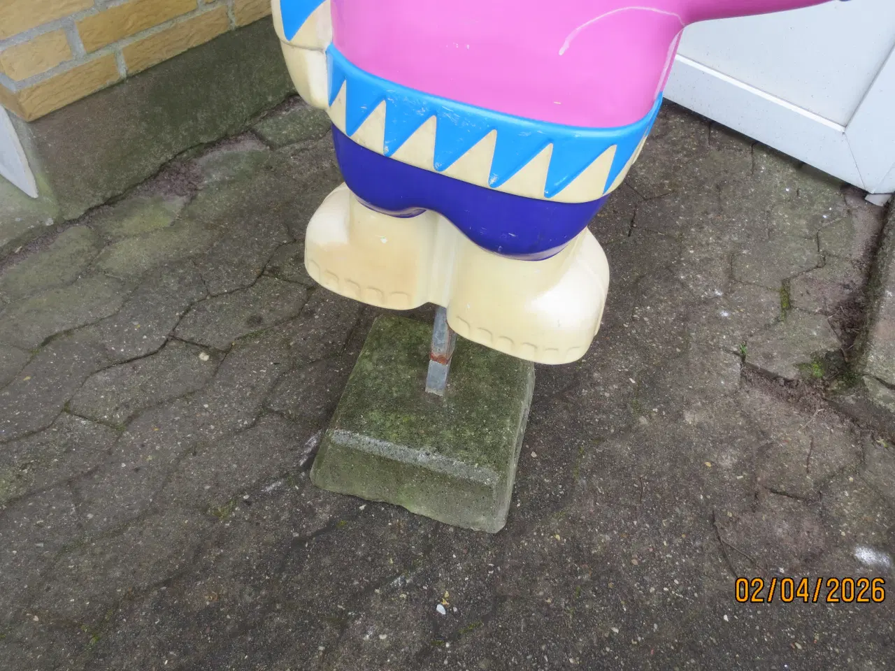 Billede 5 - 1 stk Retro IS mand i Plast