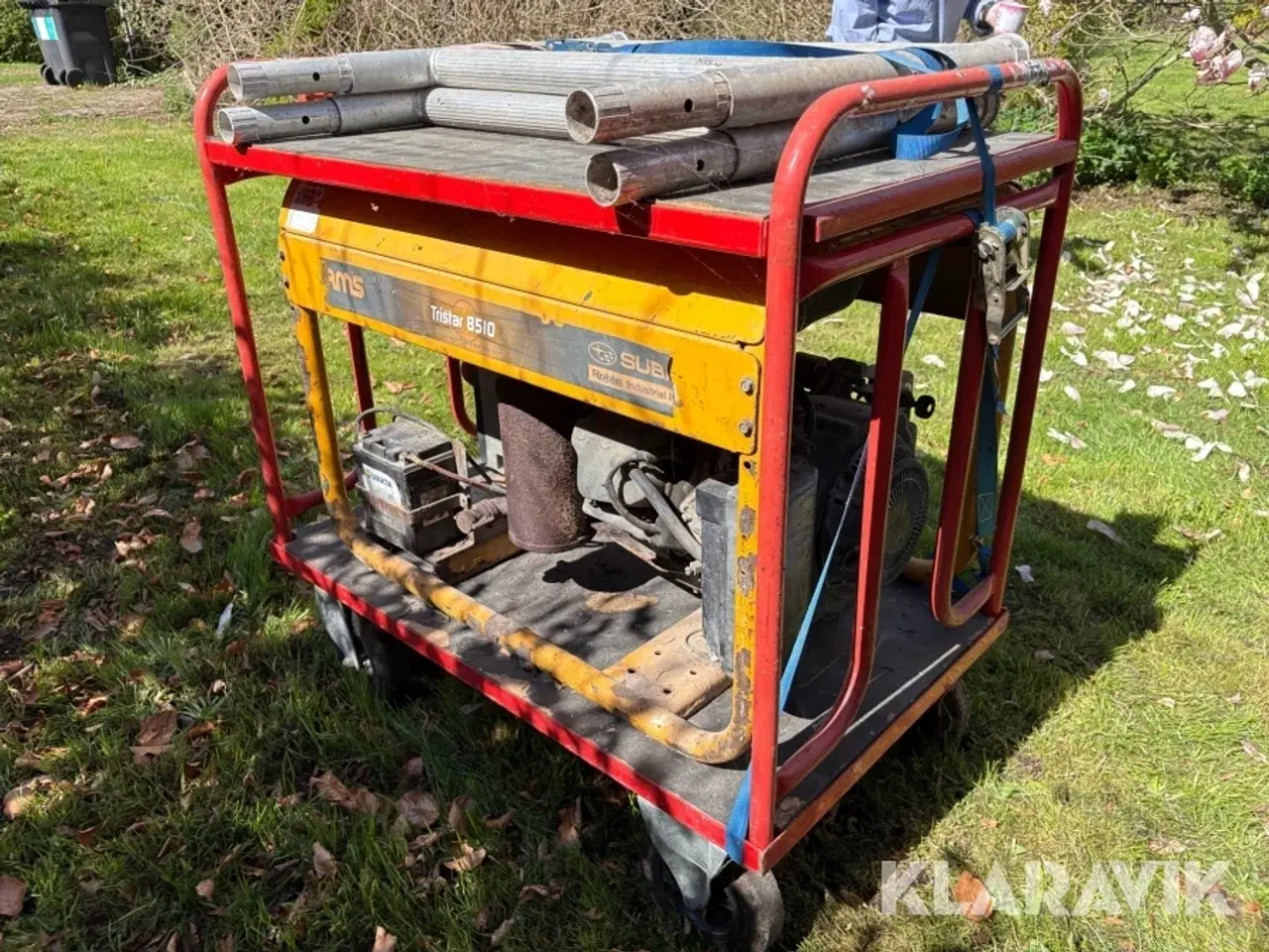 Billede 4 - Generator Subaru Tristar 8510 med vogn