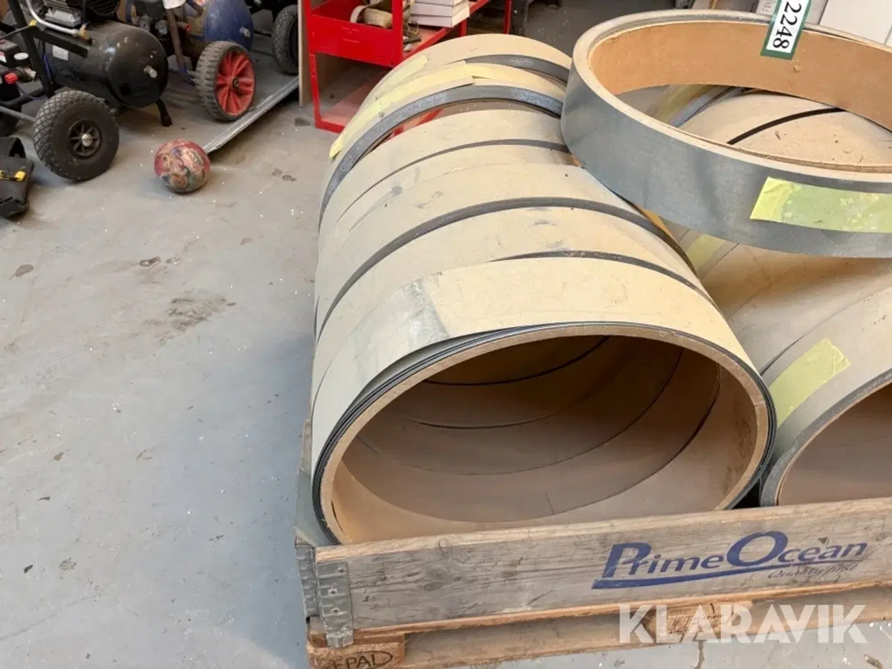 Billede 9 - Stål bånd 15 ruller