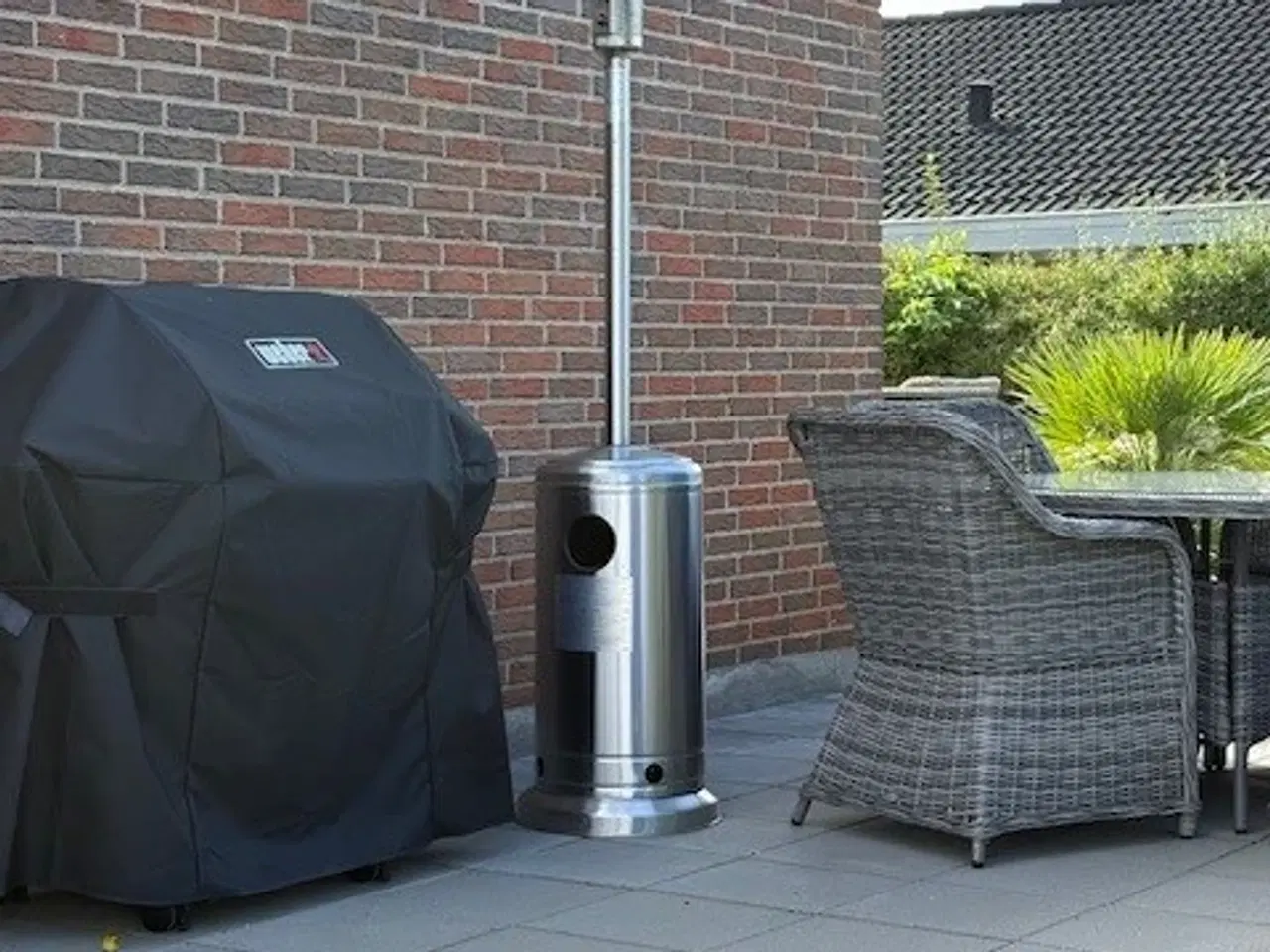 Billede 1 - Schou Terrassevarmer Stål Udendørs