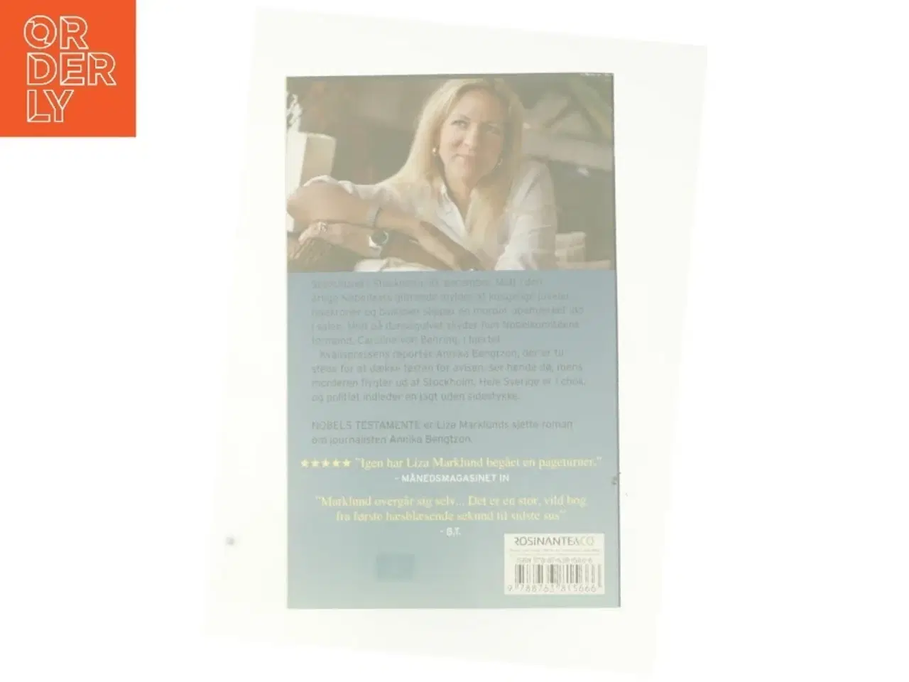 Billede 3 - Nobels testamente af Liza Marklund (Bog)