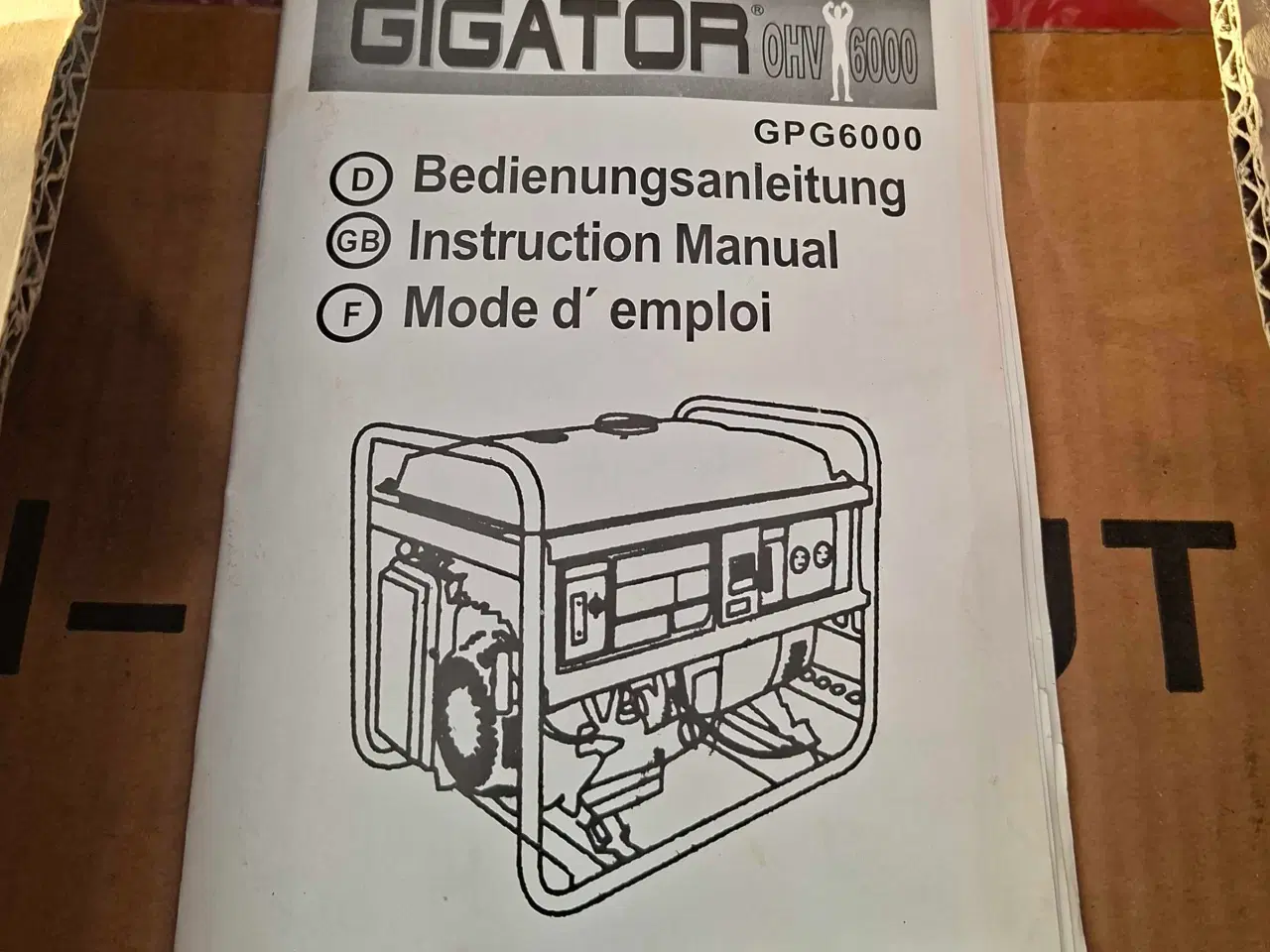 Billede 5 - Fabriksny Gigator 6000S generator (230V og 400V)