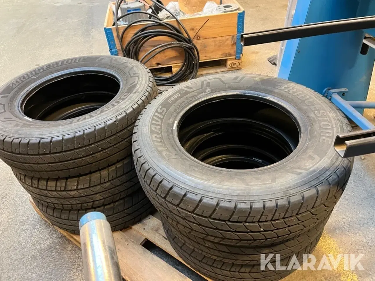 Billede 3 - Lastbildæk Bridgestone Duravis 6 styk