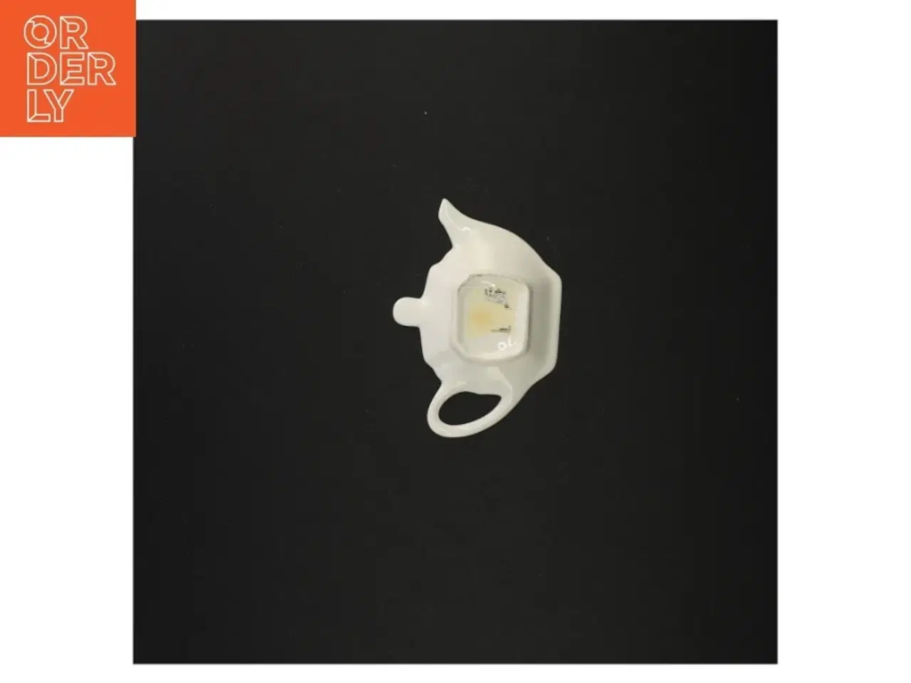 Billede 4 - Sort tepose tallerken (str. 12 x 9 cm)