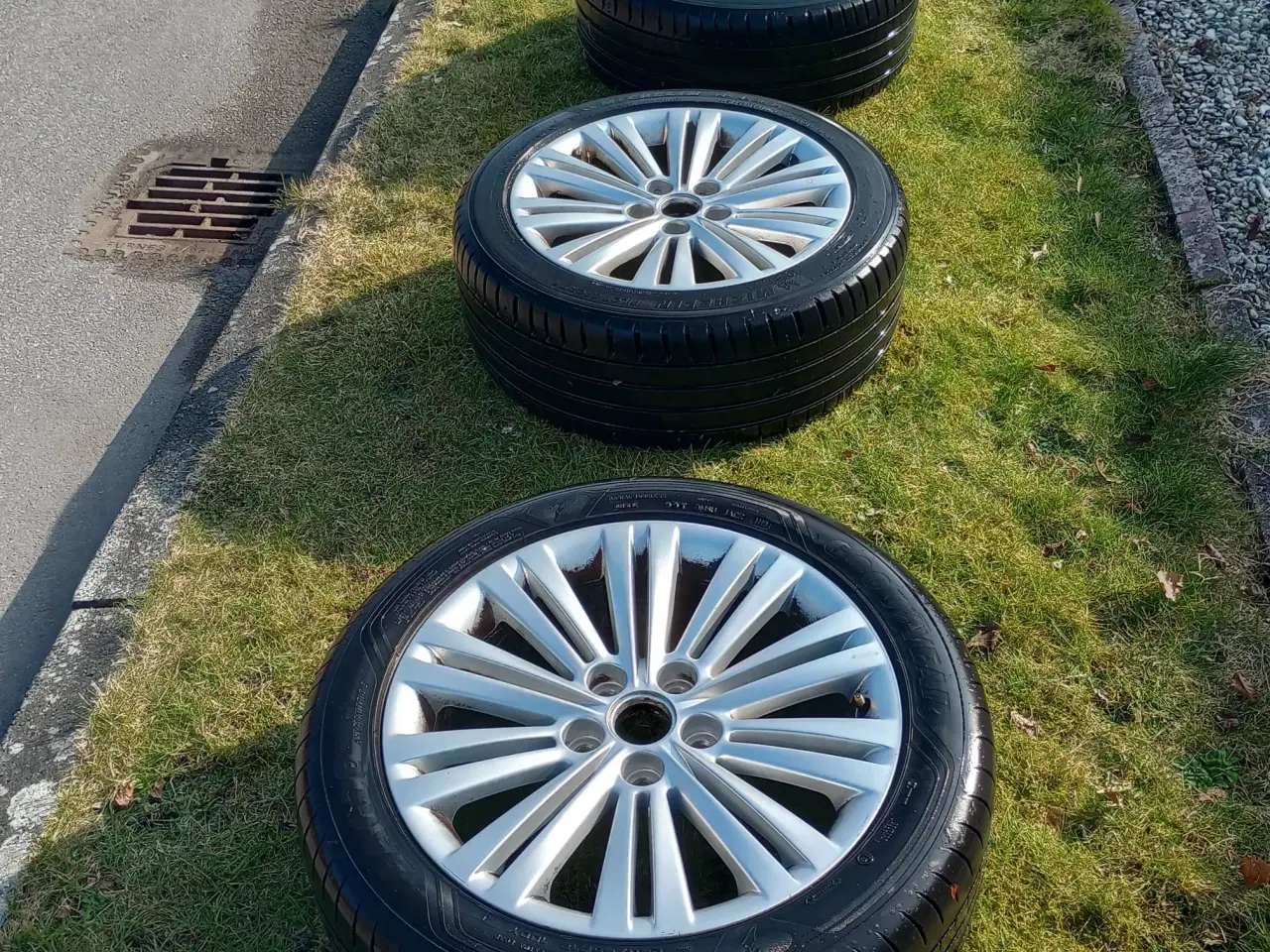 Billede 9 - 18" alufælge 5x120 nye Goodyear Eagle 245-45-18