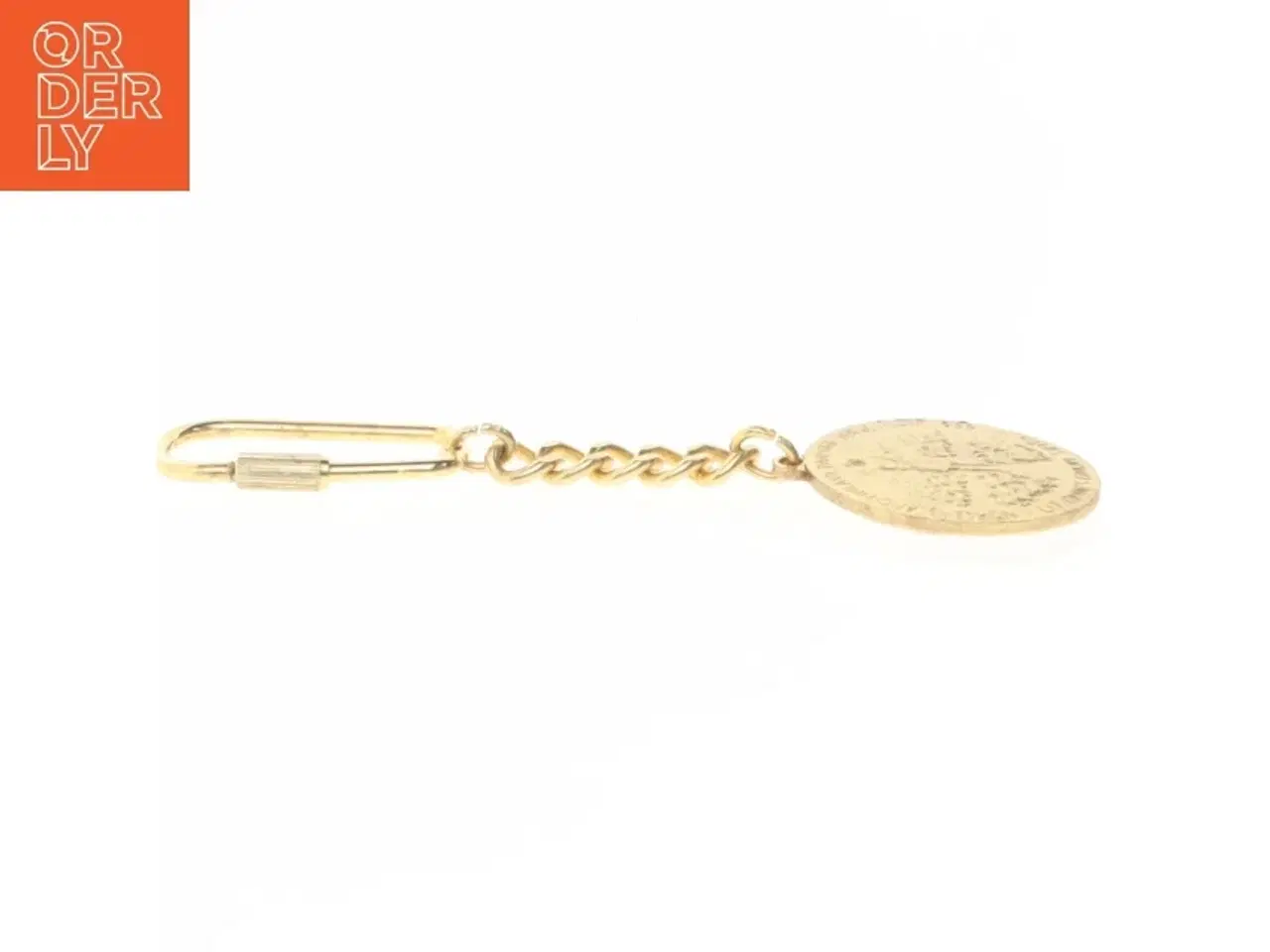 Billede 3 - Nøglering med Paven (str. 12 x 3,6 cm)
