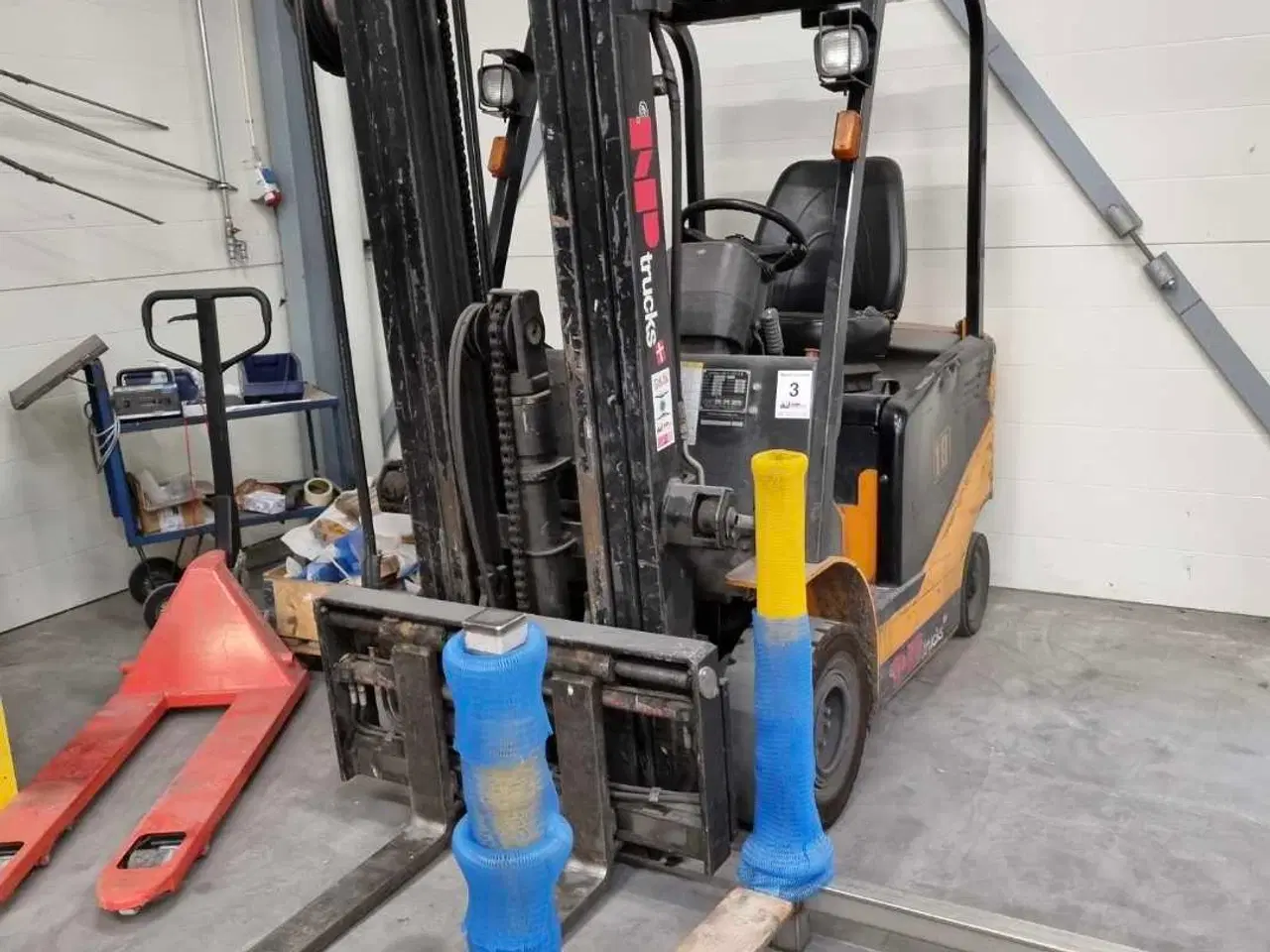 Billede 1 - El truck - defekt batteri