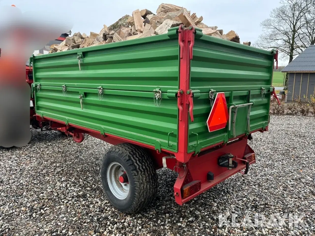 Billede 5 - Tipvogn Præstbro Maskiner T654/1 3-vejs tip - med bremser