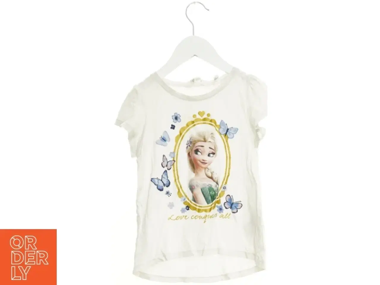 Billede 1 - T-Shirt, Elsa fra H&M (str. 128 cm)
