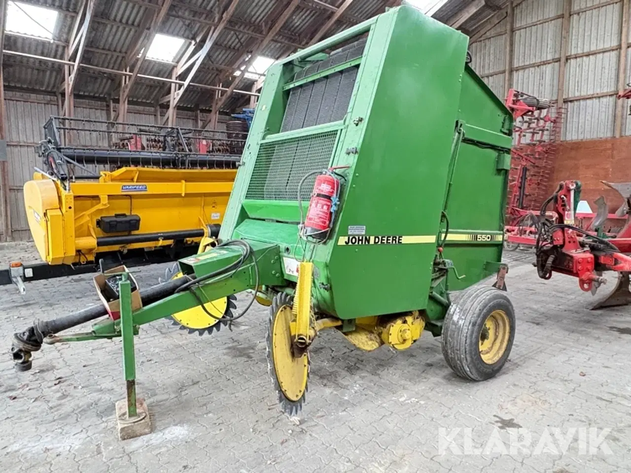 Billede 1 - Rundballepresser John deere 550