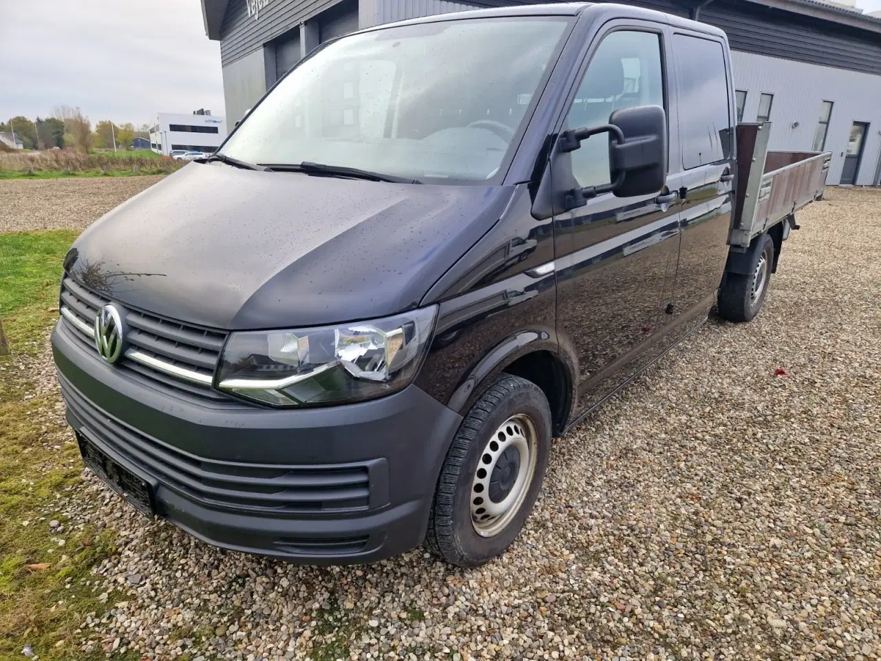 Billede 1 - VW Transporter 2,0 TDi 150 Db.Kab m/lad