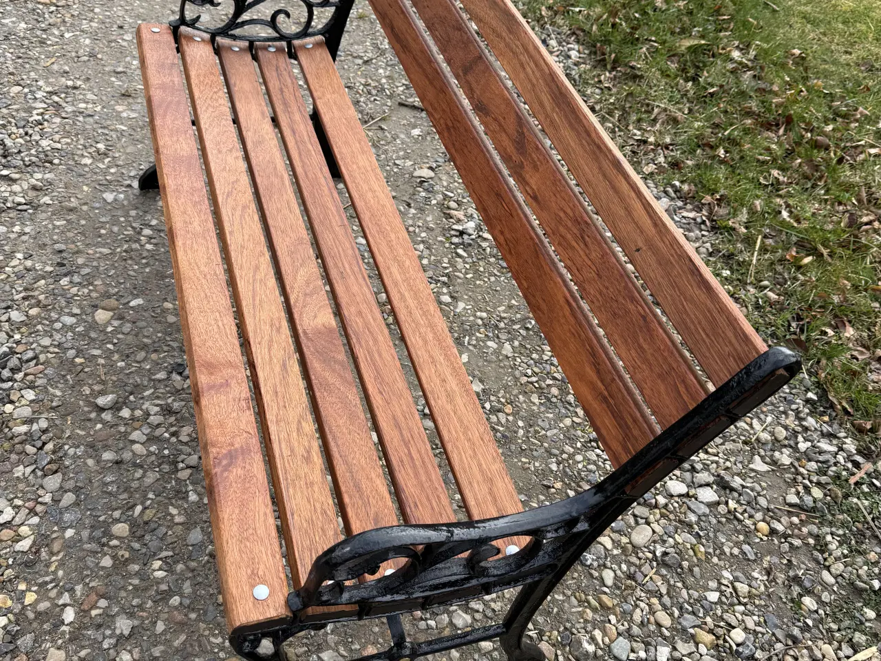 Billede 3 - Havebænk støbejerns bænk 